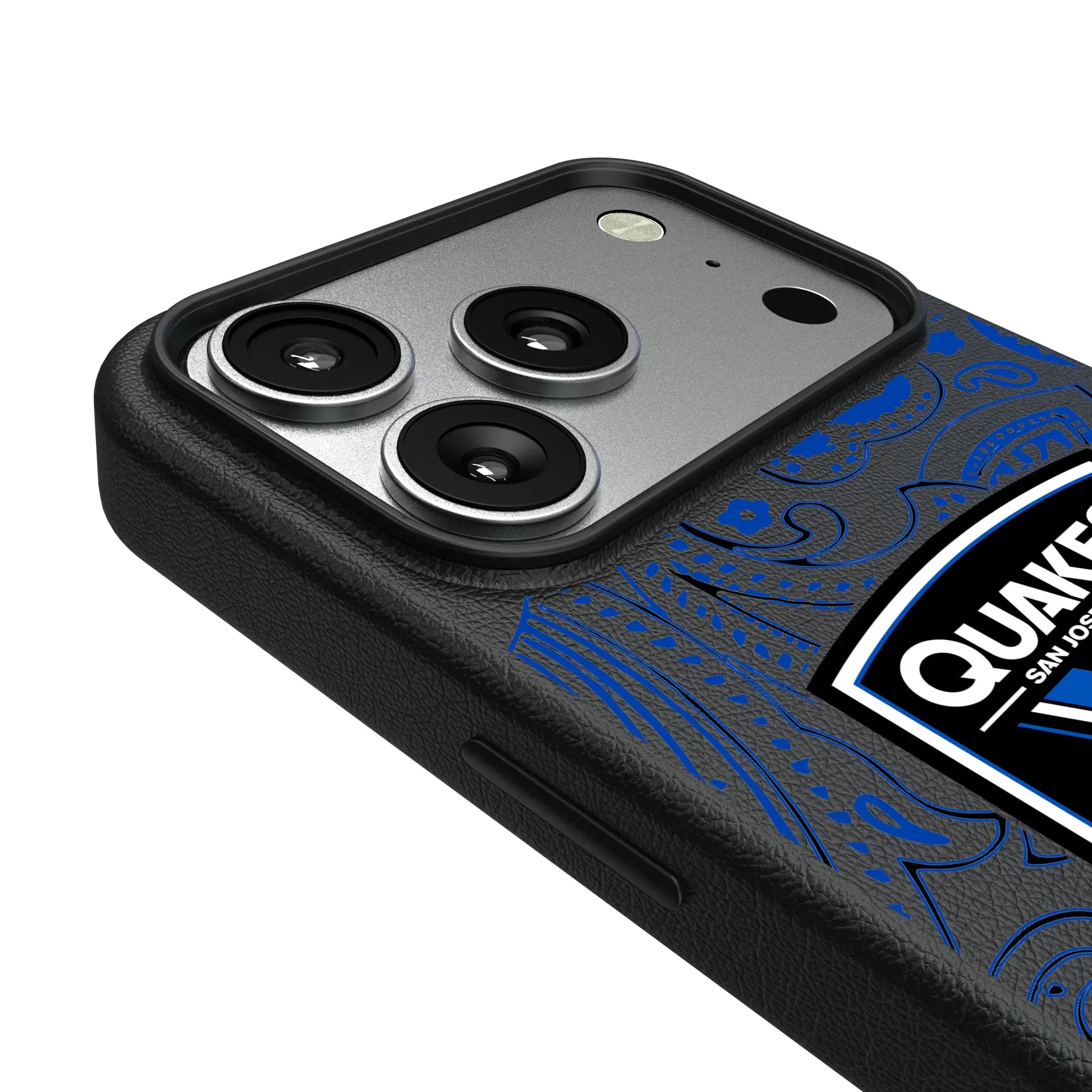San Jose Earthquakes Paisley iPhone MagSafe Compatible Phone Case for Apple iPhone - Detail#Device_iPhone 17 Pro