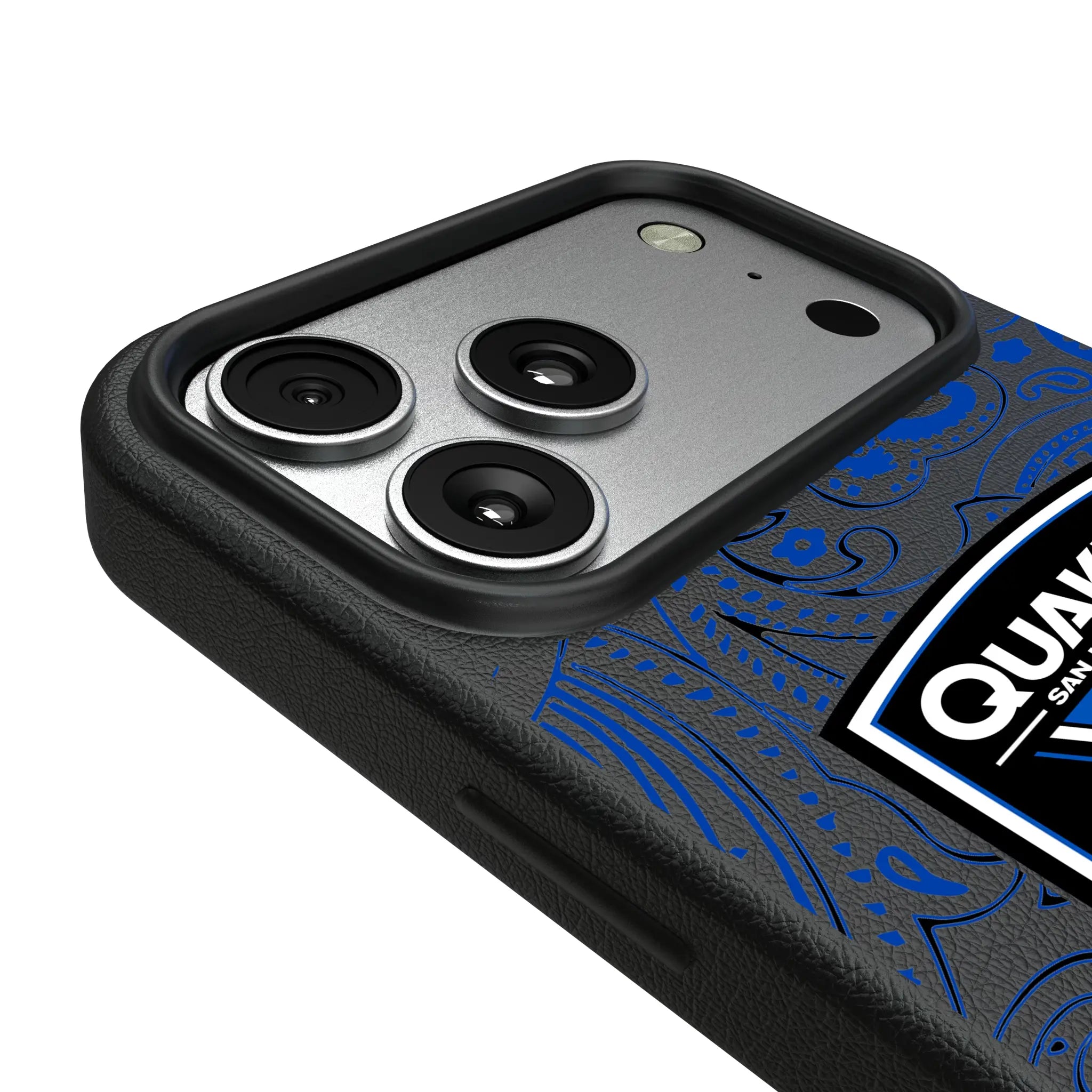 San Jose Earthquakes Paisley iPhone MagSafe Compatible Phone Case for Apple iPhone - Detail#Device_iPhone 17 Pro Max