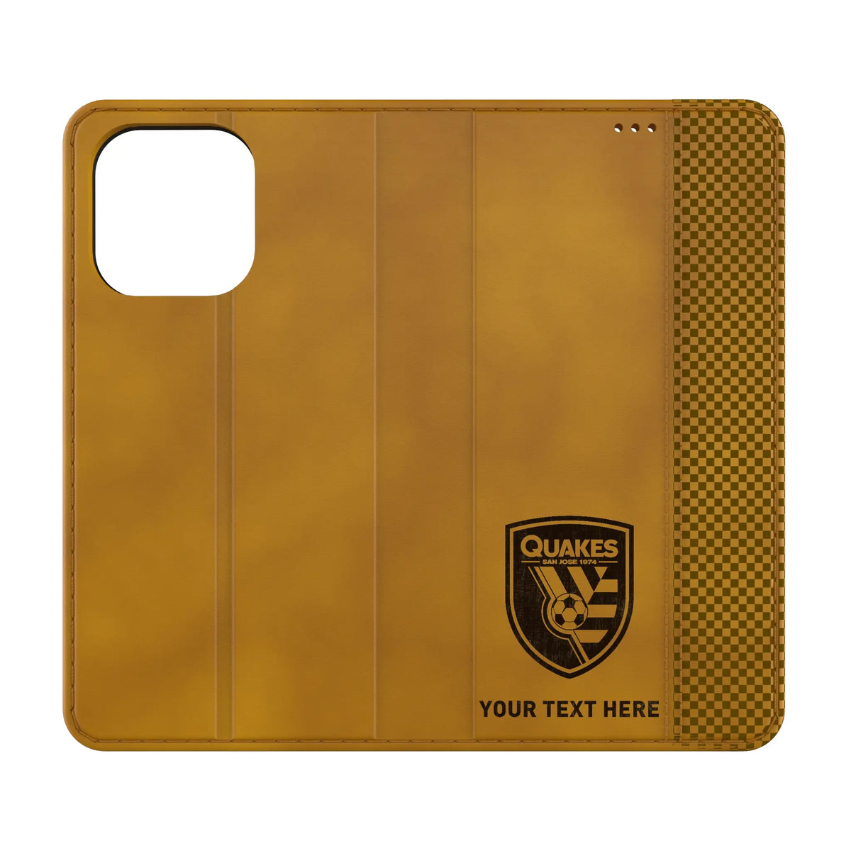 San Jose Earthquakes Personalized Burn iPhone Folio Phone Case for Apple iPhone