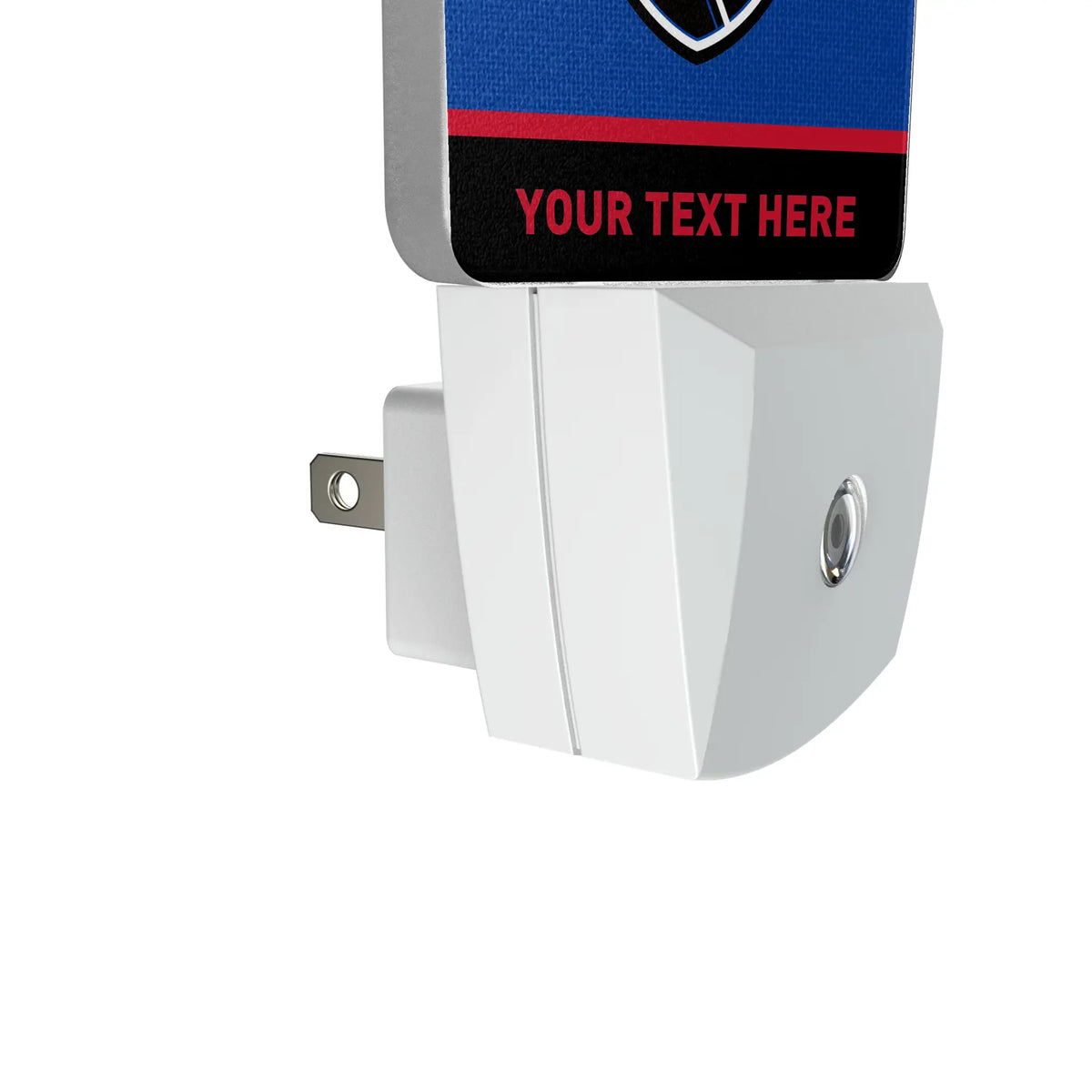San Jose Earthquakes Personalized Endzone Solid Night Light 2-Pack - Detail