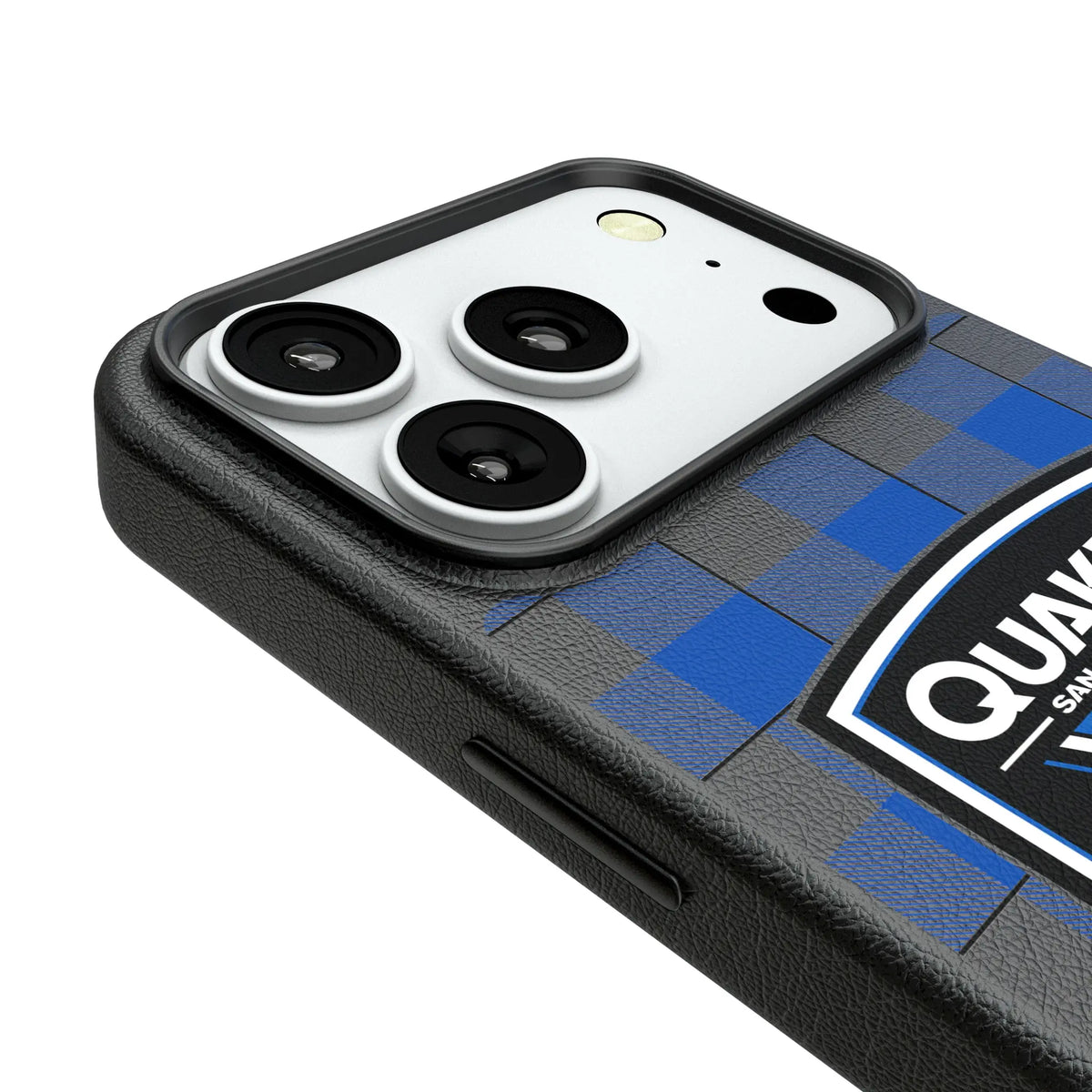 San Jose Earthquakes Plaid iPhone MagSafe Compatible Phone Case for Apple iPhone - Detail#Device_iPhone 18 Pro
