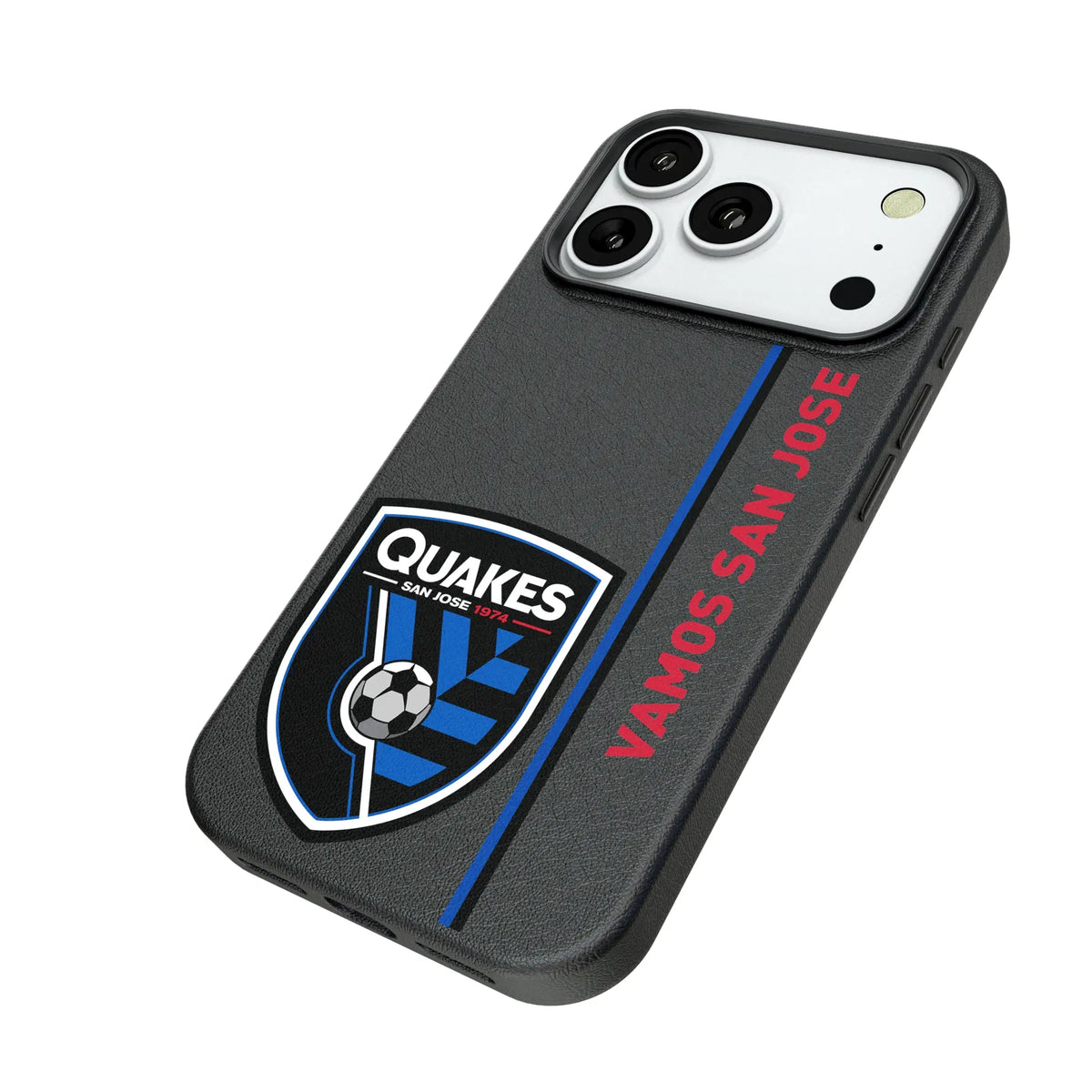 San Jose Earthquakes Sidebar iPhone MagSafe Compatible Phone Case for Apple iPhone - Isometric View#Device_iPhone 18 Pro