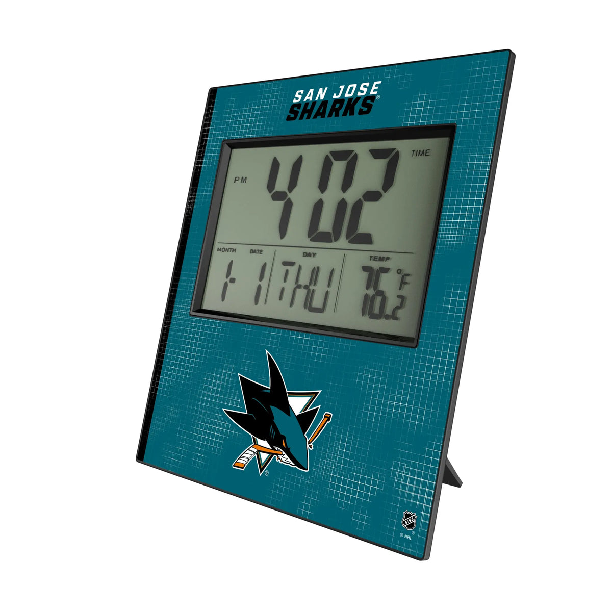 San Jose Sharks Hatch Wall Clock