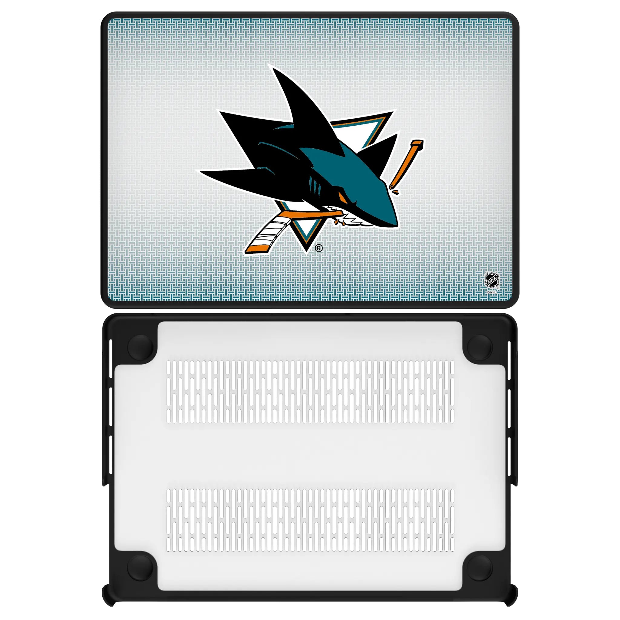 San Jose Sharks Linen MacBook Laptop Case for Apple MacBook