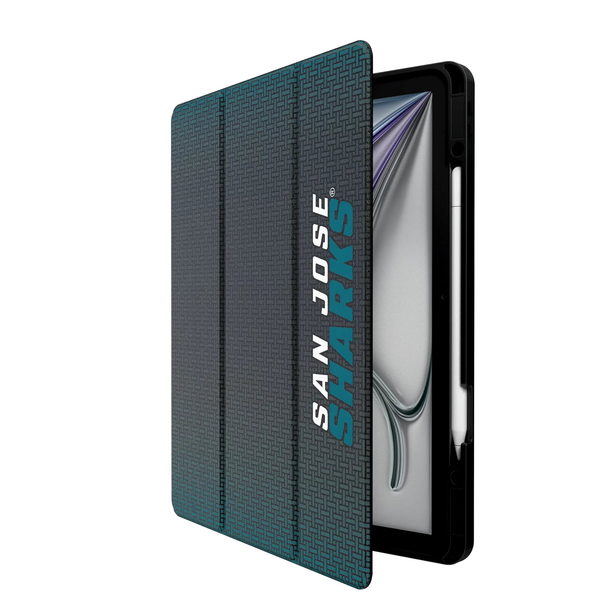 San Jose Sharks Linen iPad Tablet Case for Apple iPad