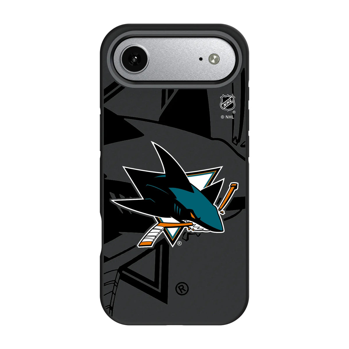 San Jose Sharks Monocolor Tilt iPhone Bump Phone Case for Apple iPhone#Device_iPhone Air