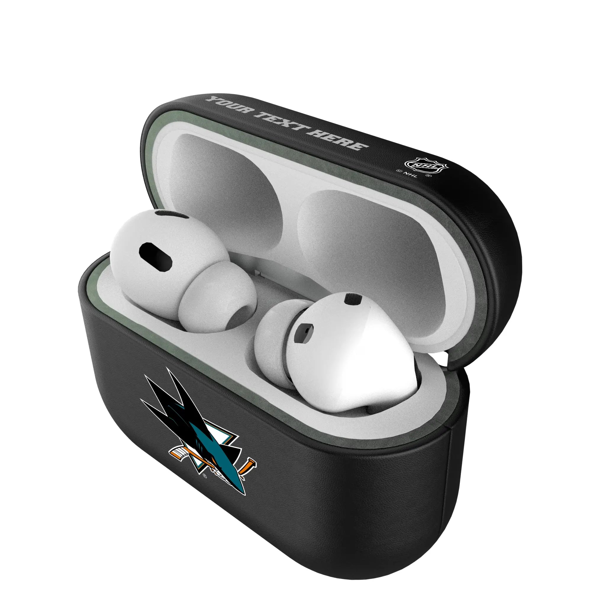San Jose Sharks Personalized Insignia AirPods AirPod Case Cover#Device_AirPods Pro 1st Gen