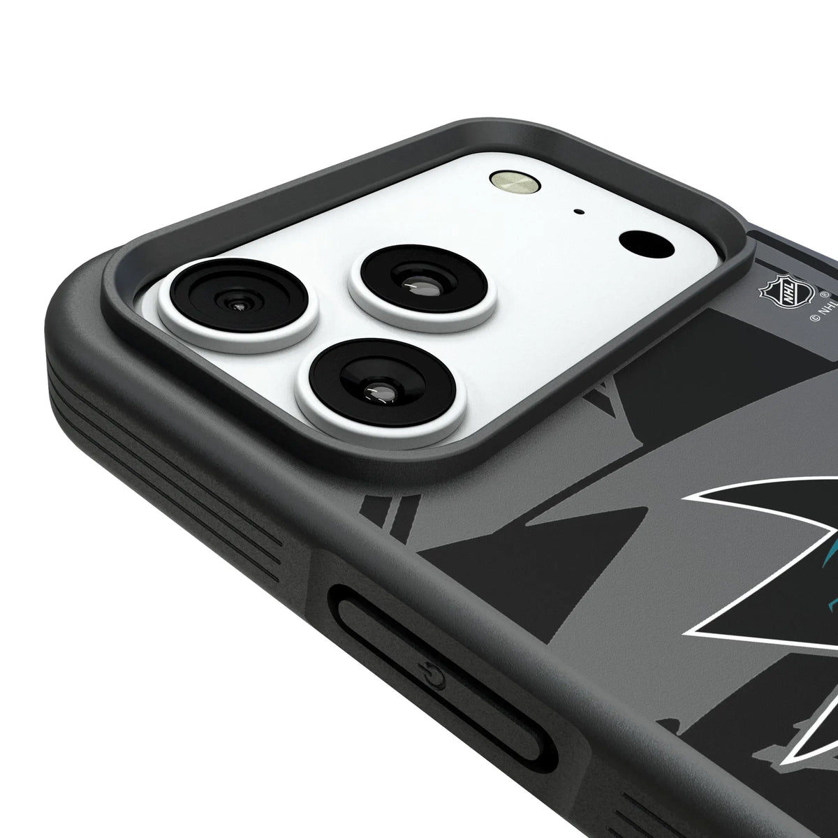 San Jose Sharks Personalized Tilt iPhone Bump Phone Case for Apple iPhone - Detail#Device_iPhone 18 Pro Max