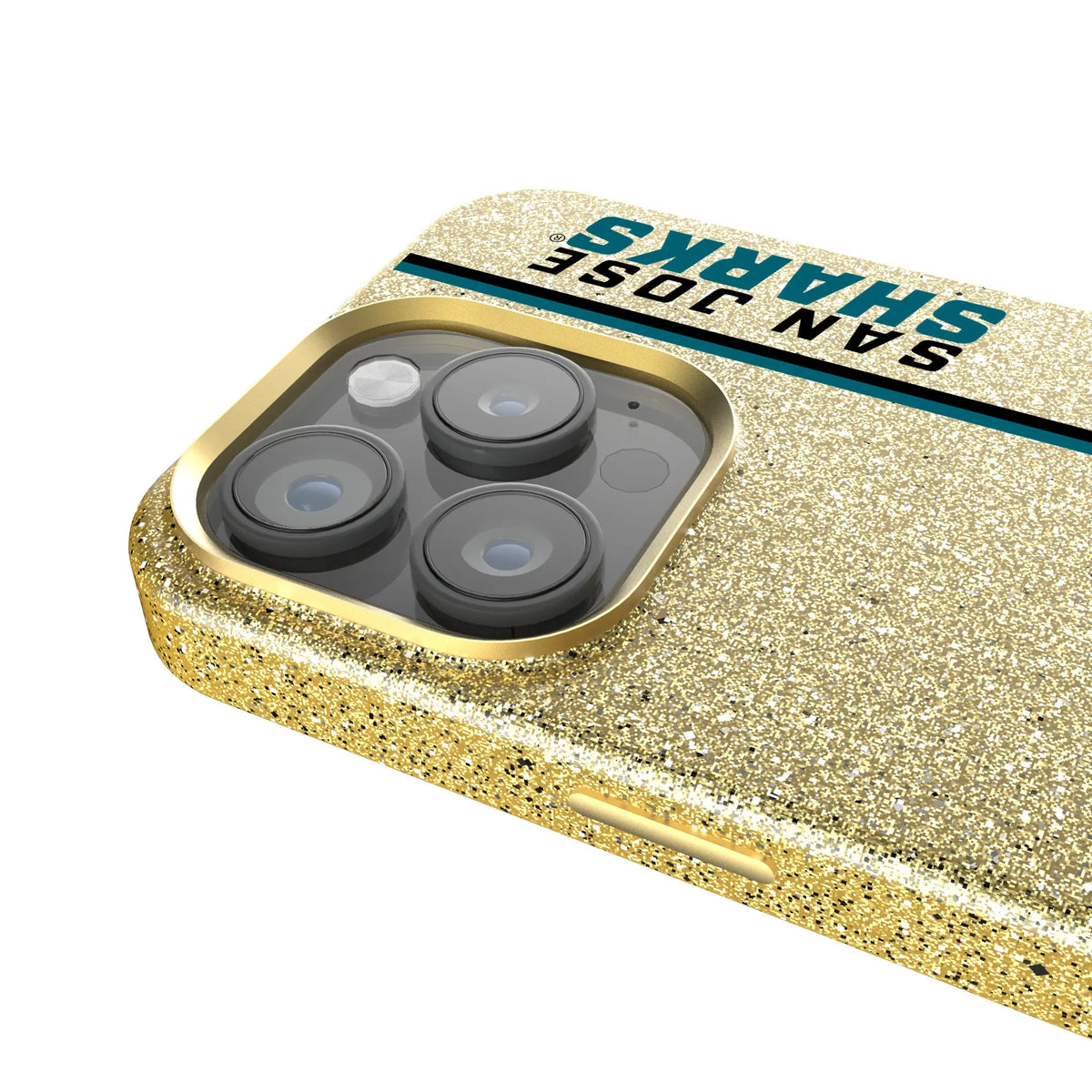 San Jose Sharks Sidebar iPhone Bling Phone Case for Apple iPhone - Detail