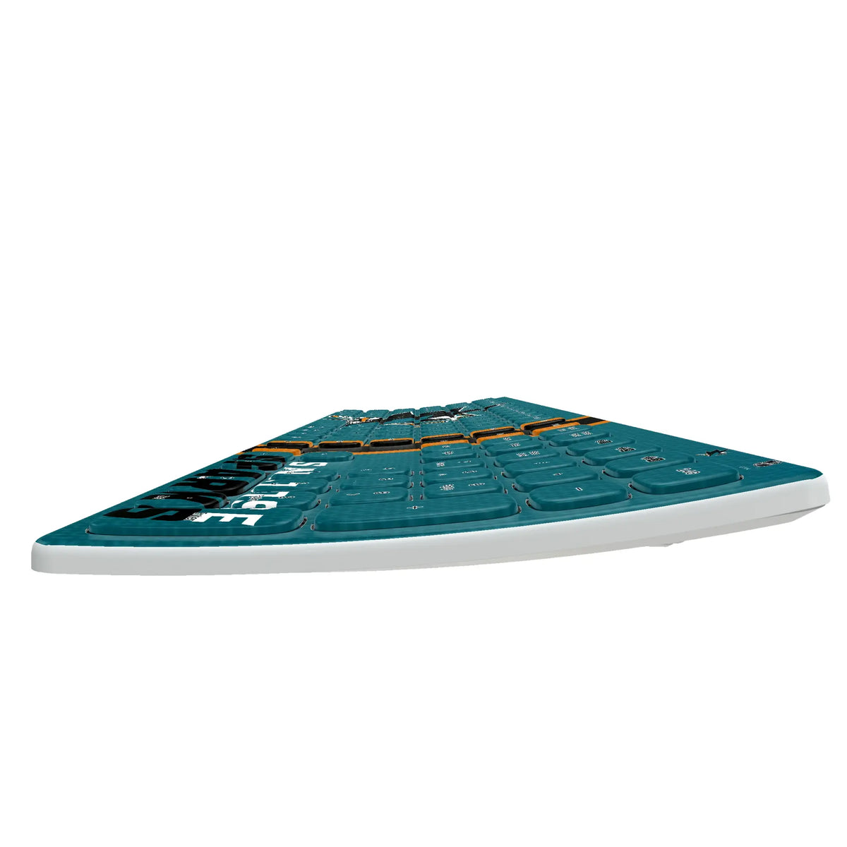 San Jose Sharks Stripe KKB605 Curved Wireless Keyboard