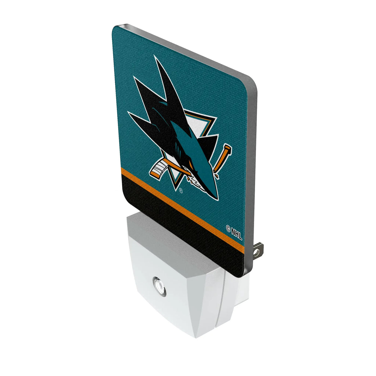 San Jose Sharks Stripe Night Light 2-Pack - Isometric View