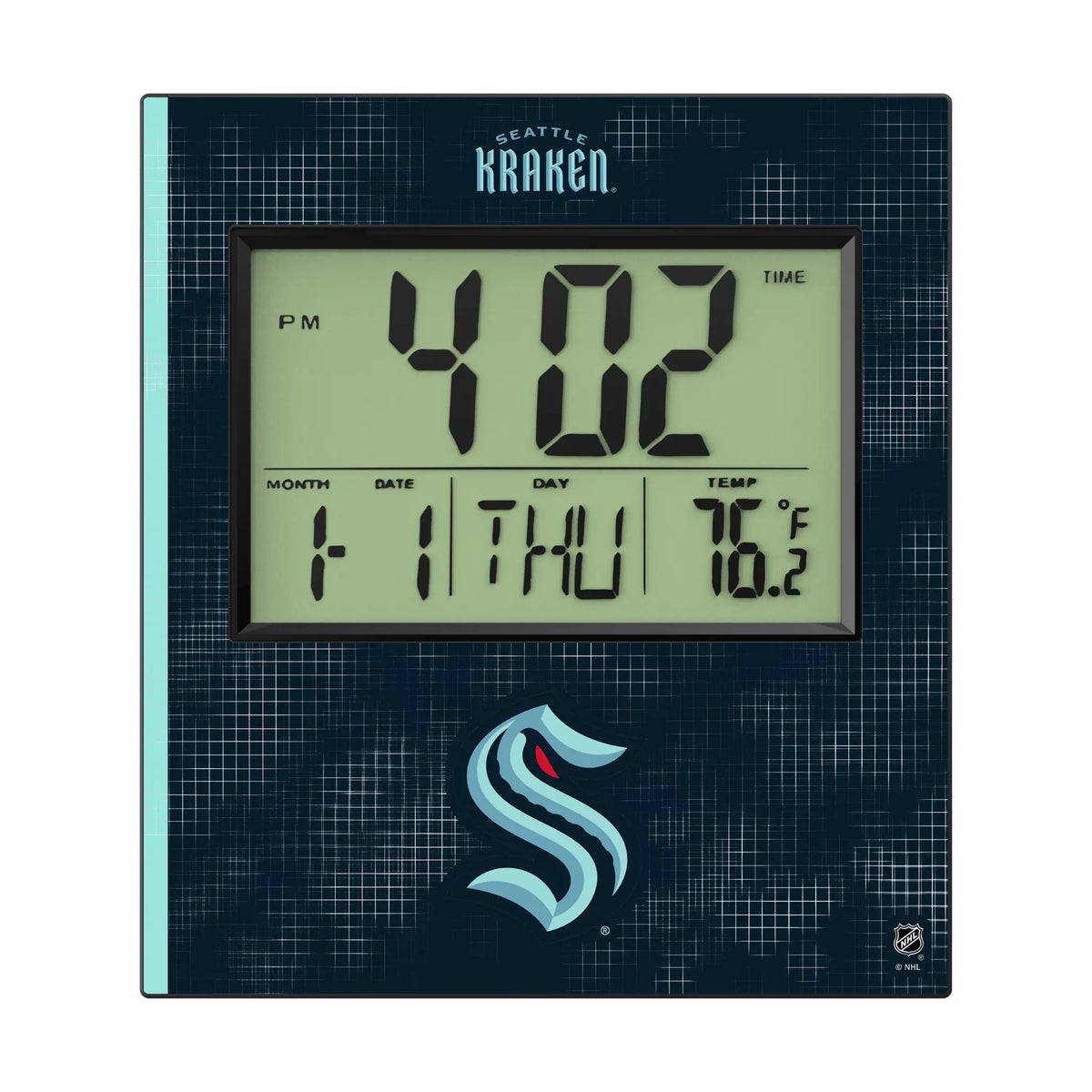 Seattle Kraken Hatch Wall Clock