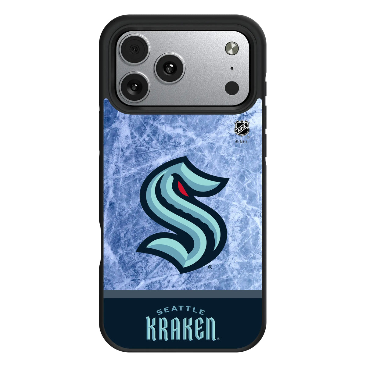 Seattle Kraken Ice Wordmark iPhone Bump Phone Case for Apple iPhone#Device_iPhone 17 Pro Max