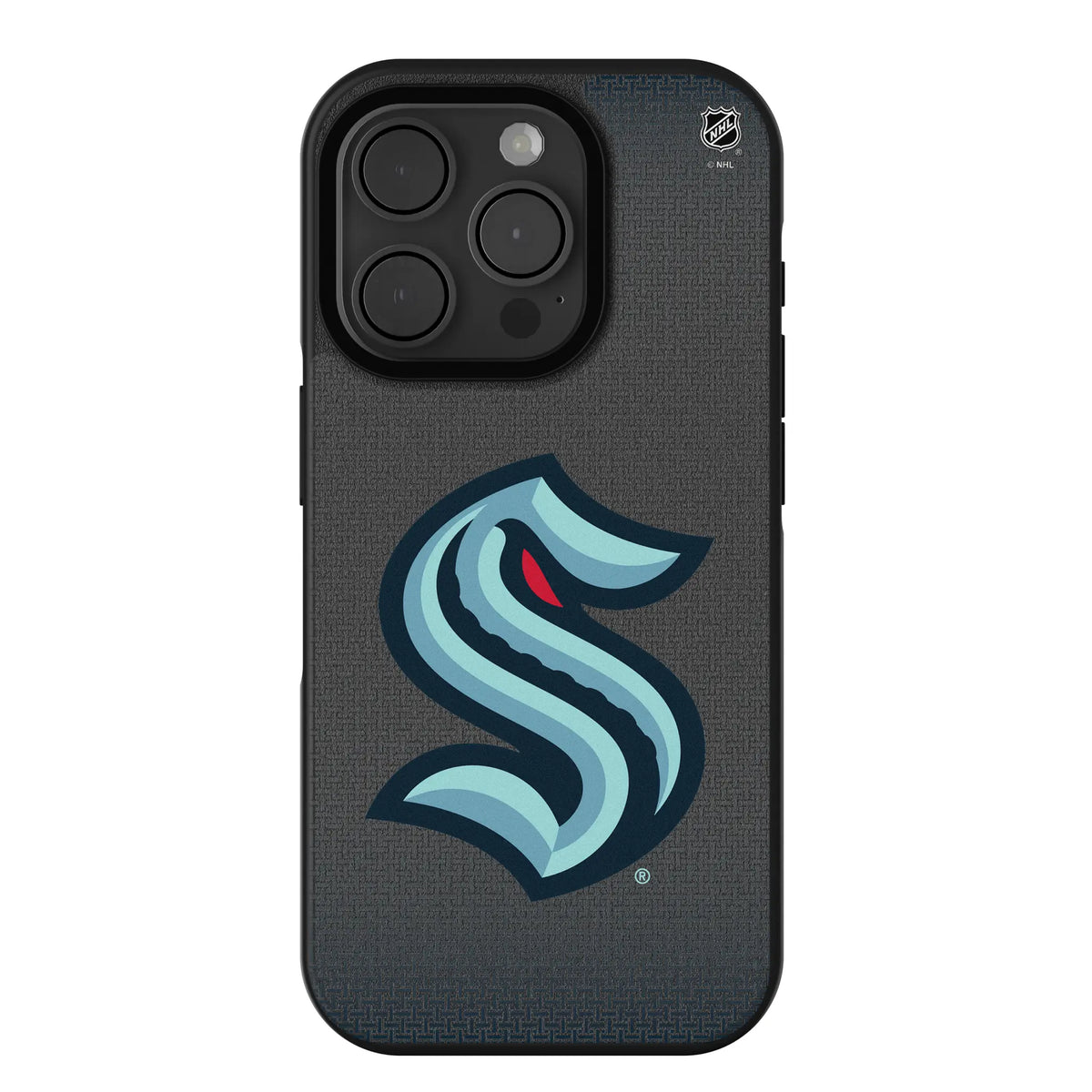 Seattle Kraken Linen iPhone Bump Phone Case for Apple iPhone