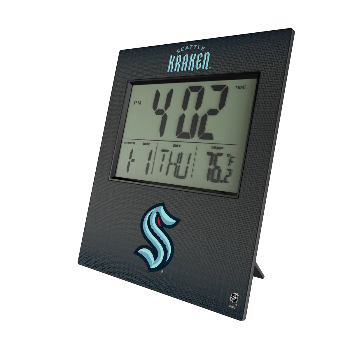 Seattle Kraken Linen Wall Clock