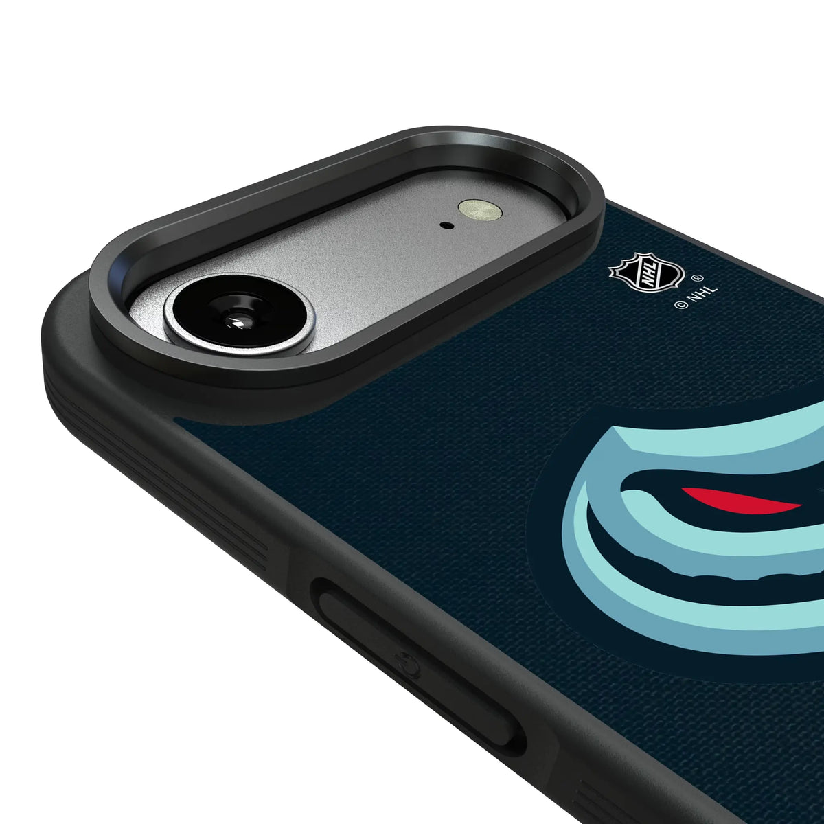 Seattle Kraken Personalized Stripe iPhone Bump Phone Case for Apple iPhone - Detail#Device_iPhone Air