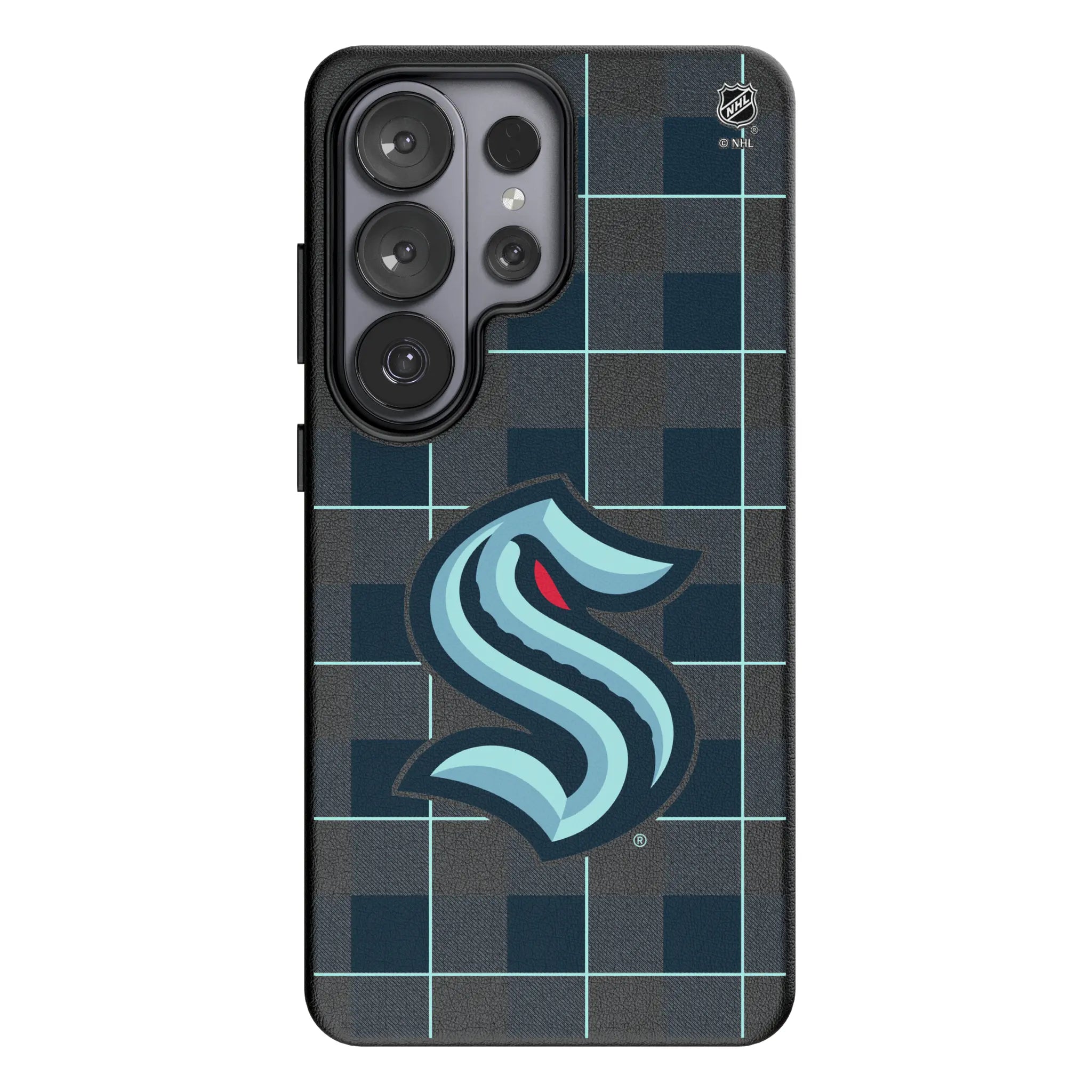 Seattle Kraken Plaid Galaxy MagSafe Compatible Phone Case for Samsung Galaxy#Device_Galaxy S26 Ultra
