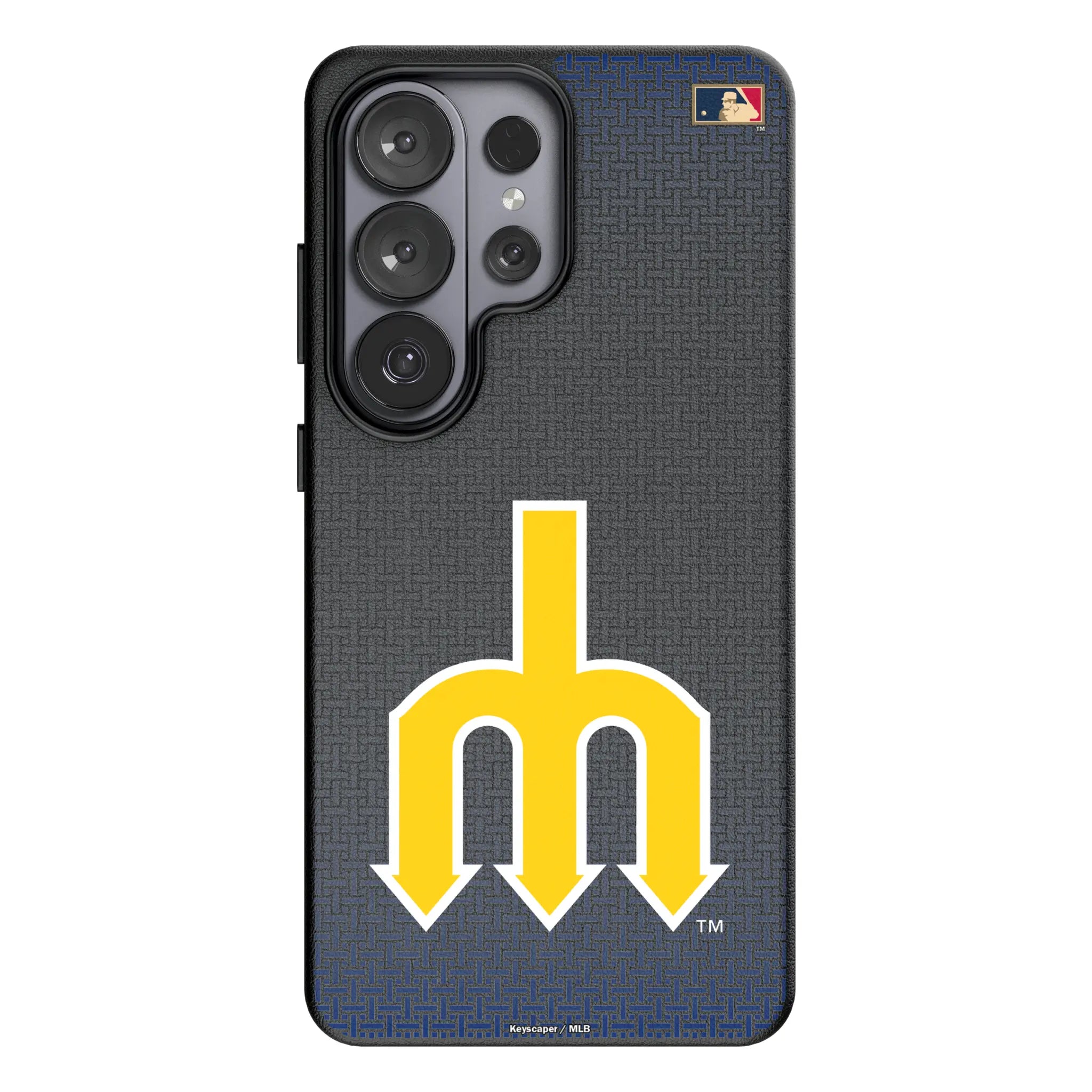 Seattle Mariners 1977-1980 - Cooperstown Collection Linen Galaxy MagSafe Compatible Phone Case for Samsung Galaxy#Device_Galaxy S26 Ultra