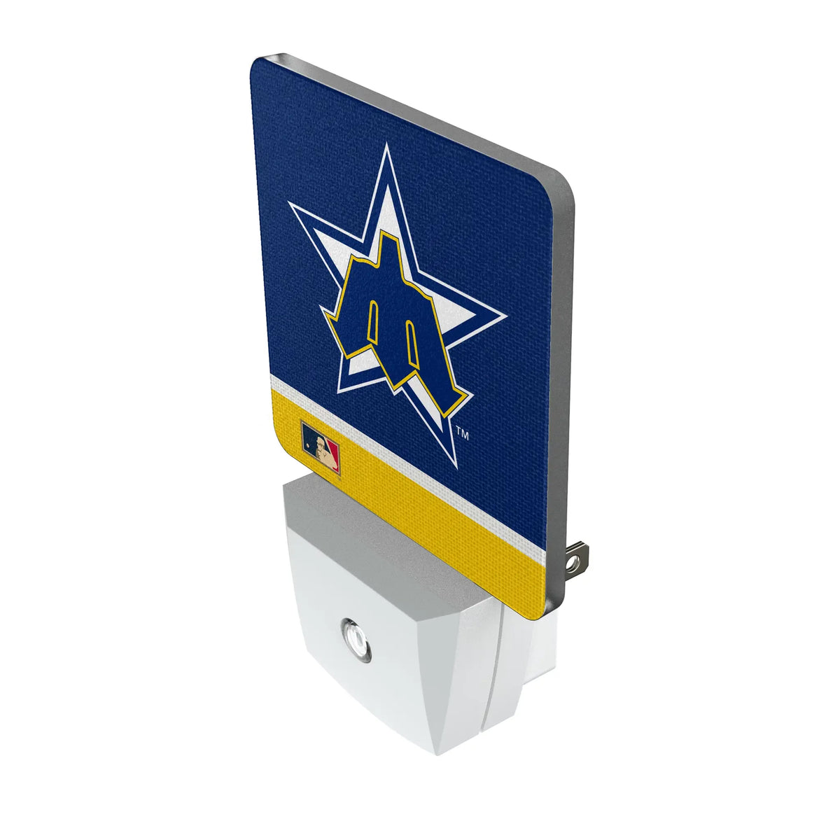 Seattle Mariners 1981-1986 - Cooperstown Collection Stripe Night Light 2-Pack - Isometric View