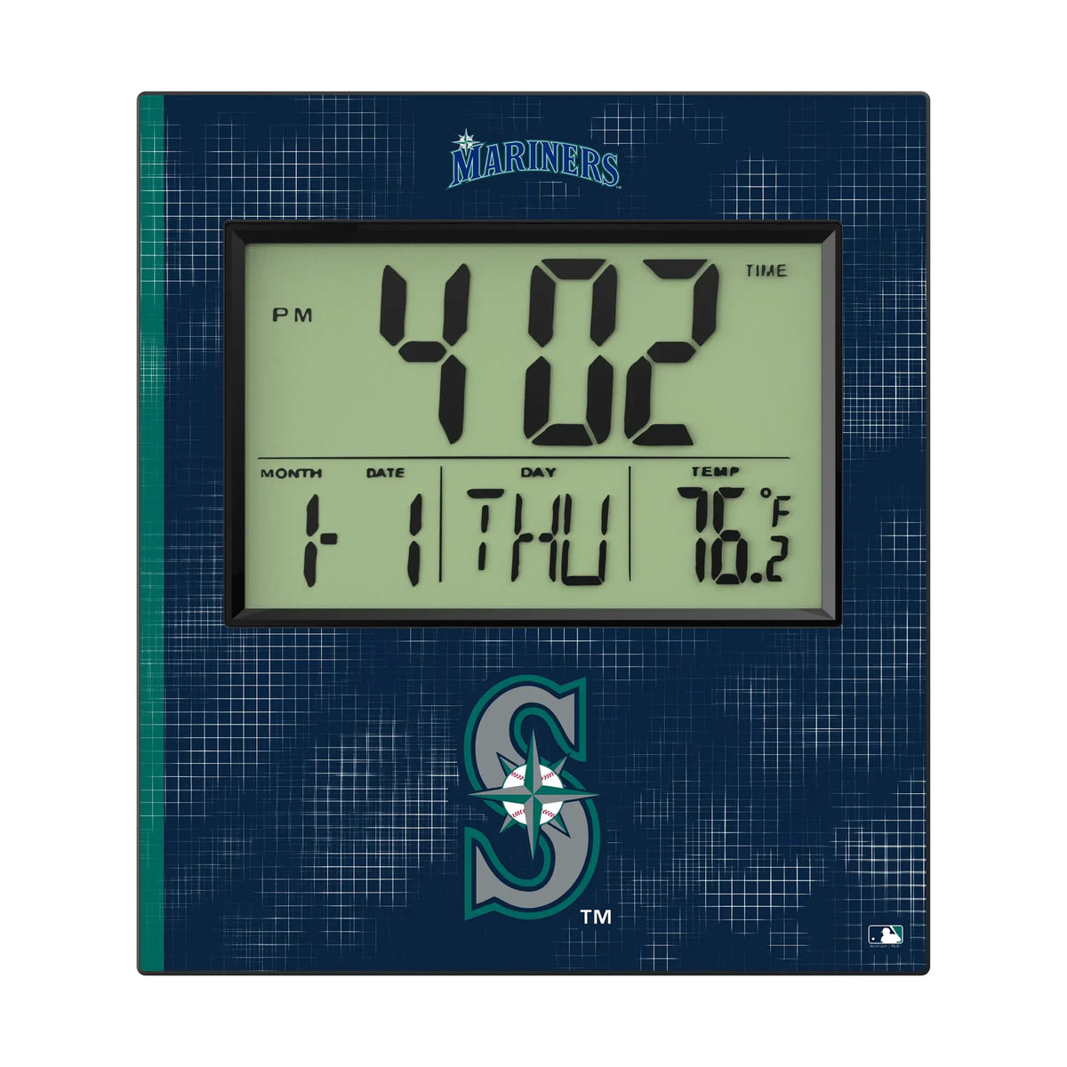 Seattle Mariners Hatch Wall Clock