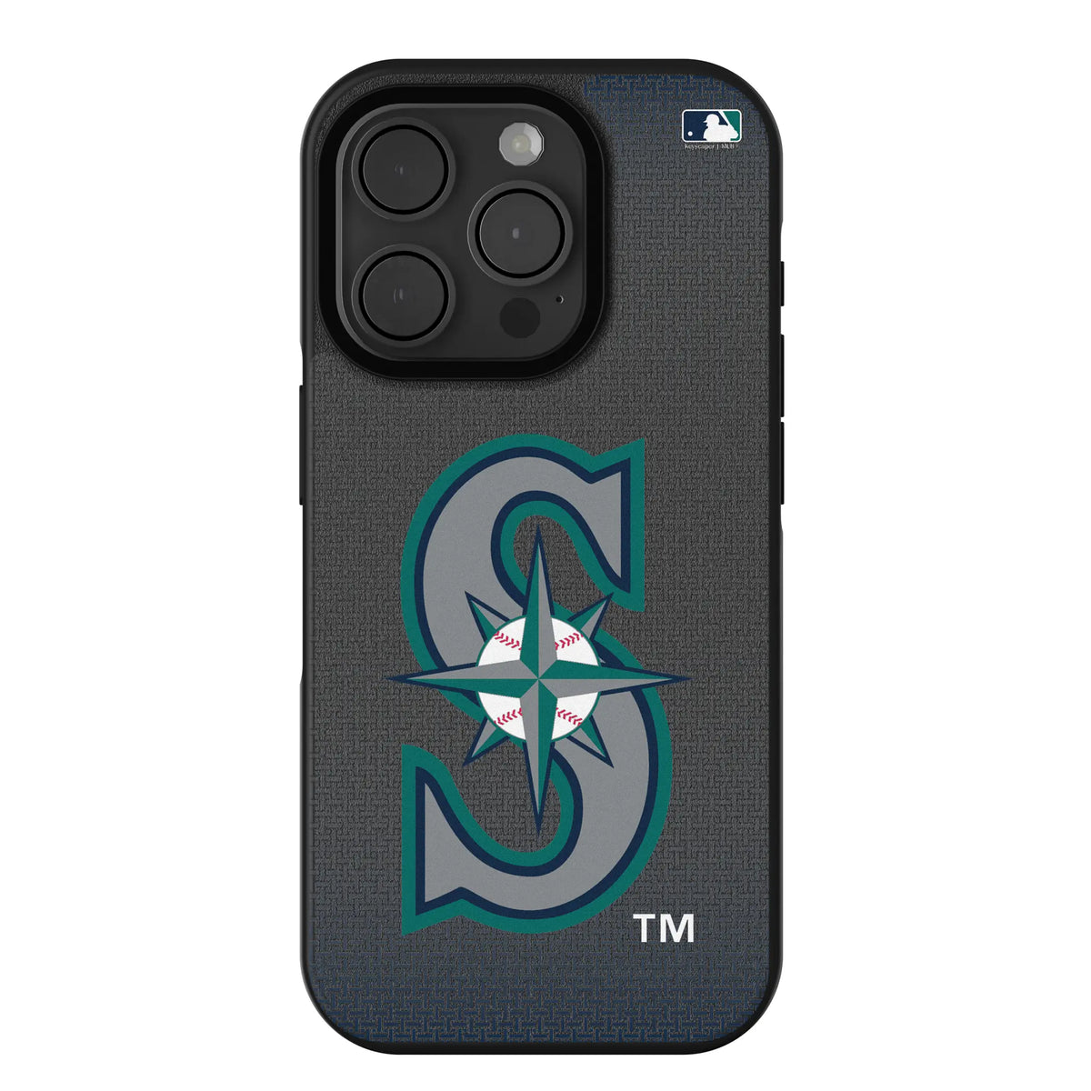 Seattle Mariners Linen iPhone Bump Phone Case for Apple iPhone