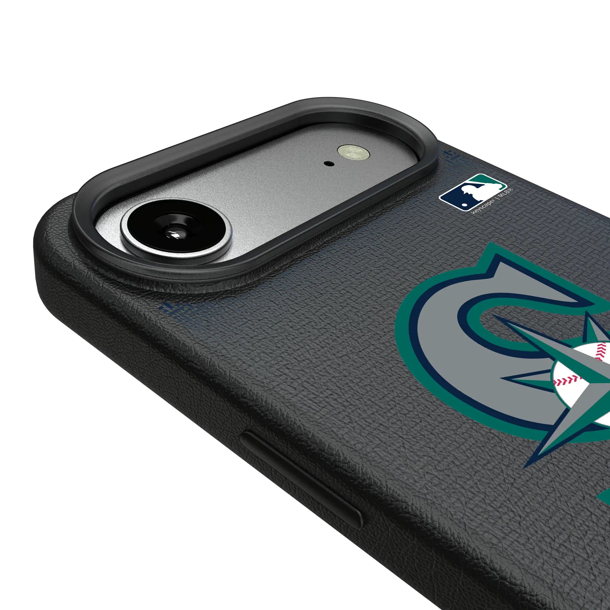 Seattle Mariners Linen iPhone MagSafe Compatible Phone Case for Apple iPhone - Detail#Device_iPhone Air