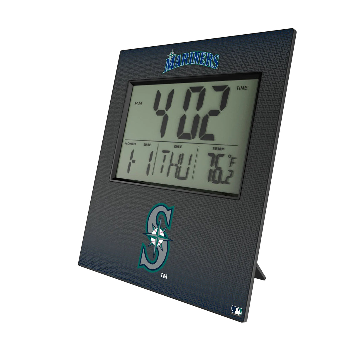 Seattle Mariners Linen Wall Clock