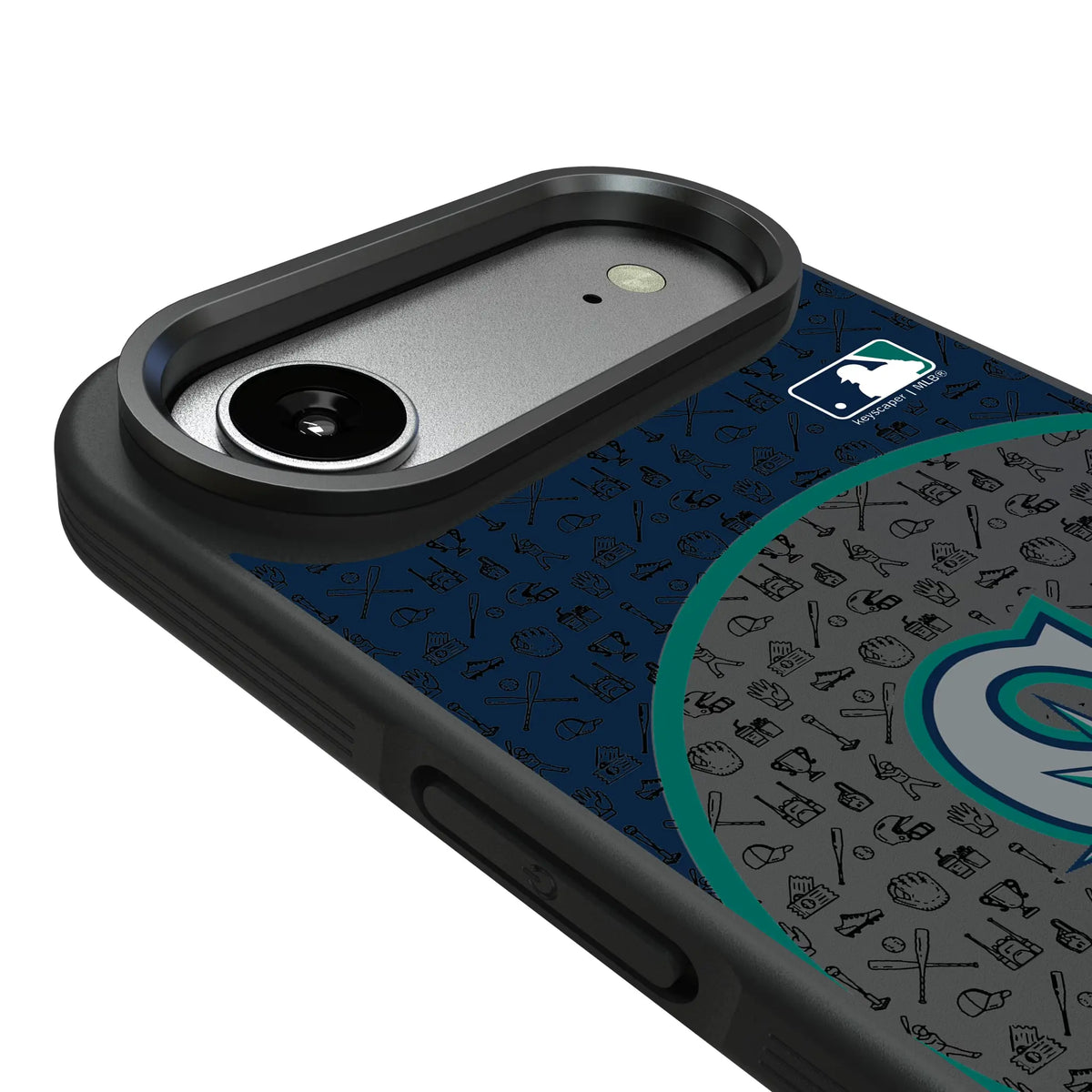 Seattle Mariners Personalized Circle iPhone Bump Phone Case for Apple iPhone - Detail#Device_iPhone Air