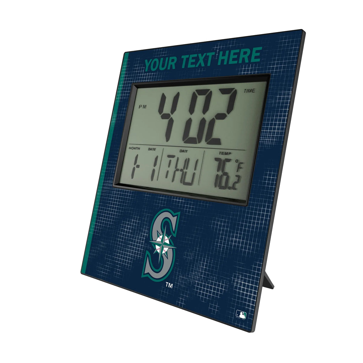 Seattle Mariners Personalized Hatch Wall Clock