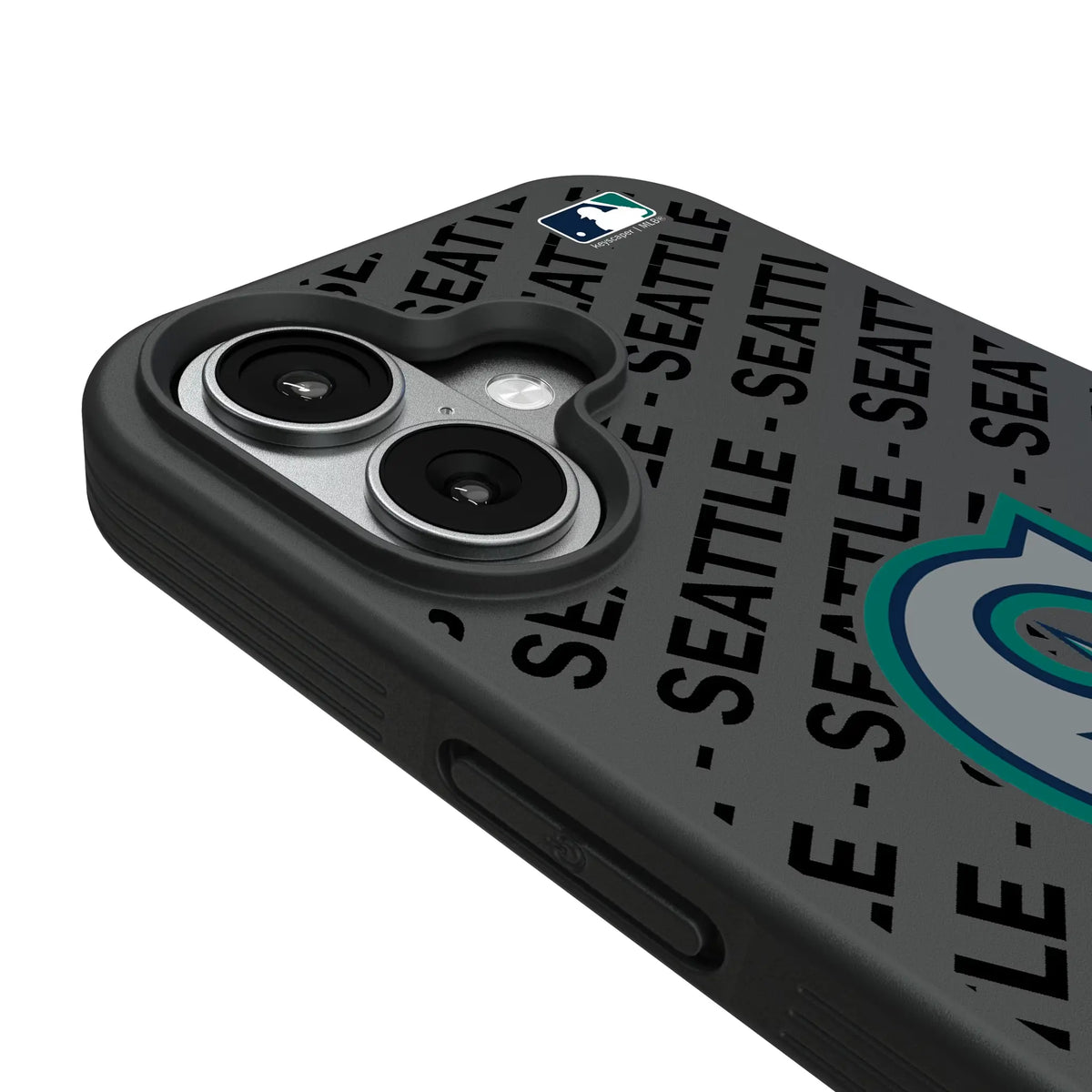 Seattle Mariners Personalized Tilt iPhone Bump Phone Case for Apple iPhone - Detail#Device_iPhone 17