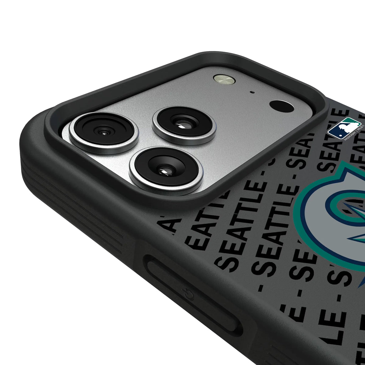 Seattle Mariners Personalized Tilt iPhone Bump Phone Case for Apple iPhone - Detail#Device_iPhone 17 Pro Max