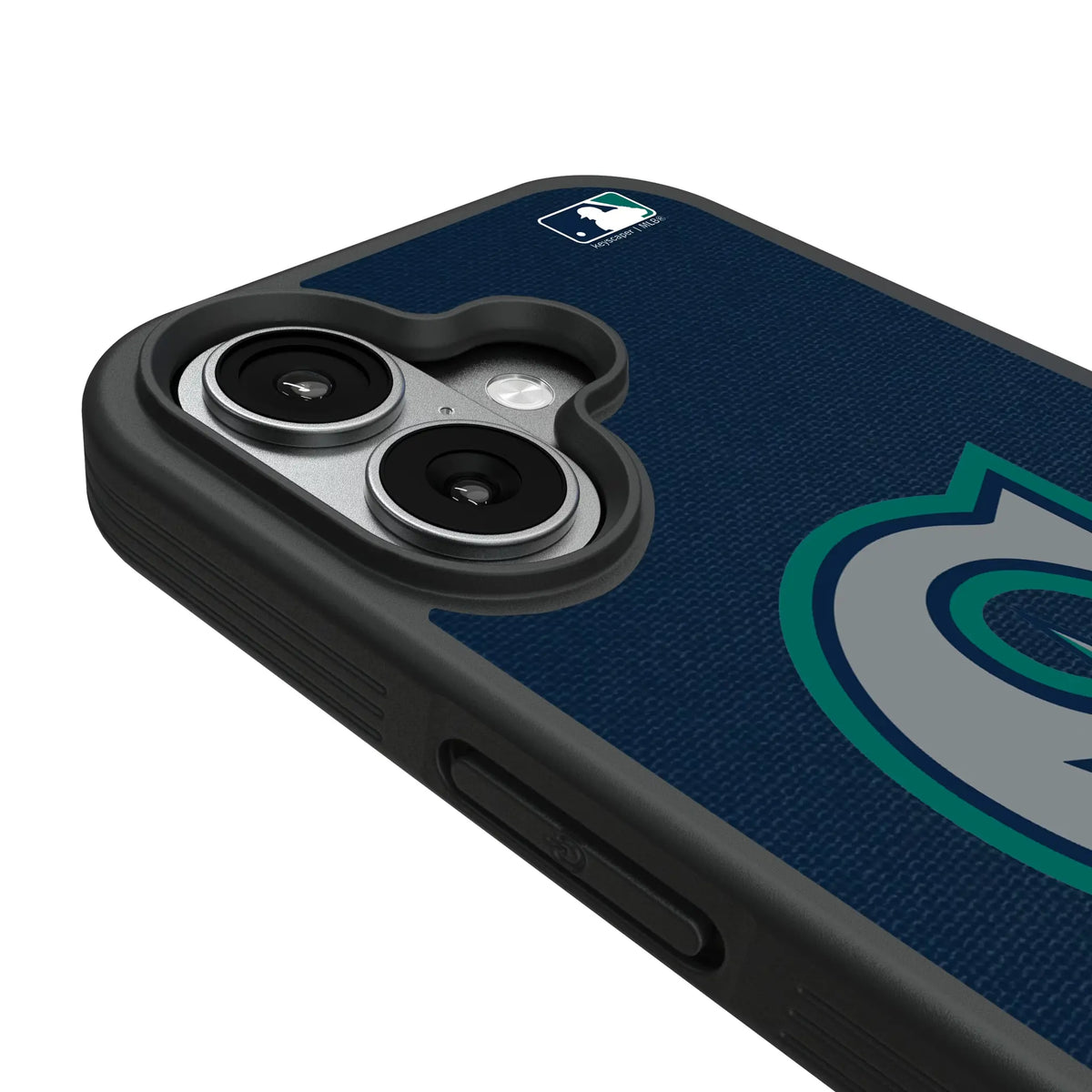 Seattle Mariners Solid iPhone Bump Phone Case for Apple iPhone - Detail#Device_iPhone 17