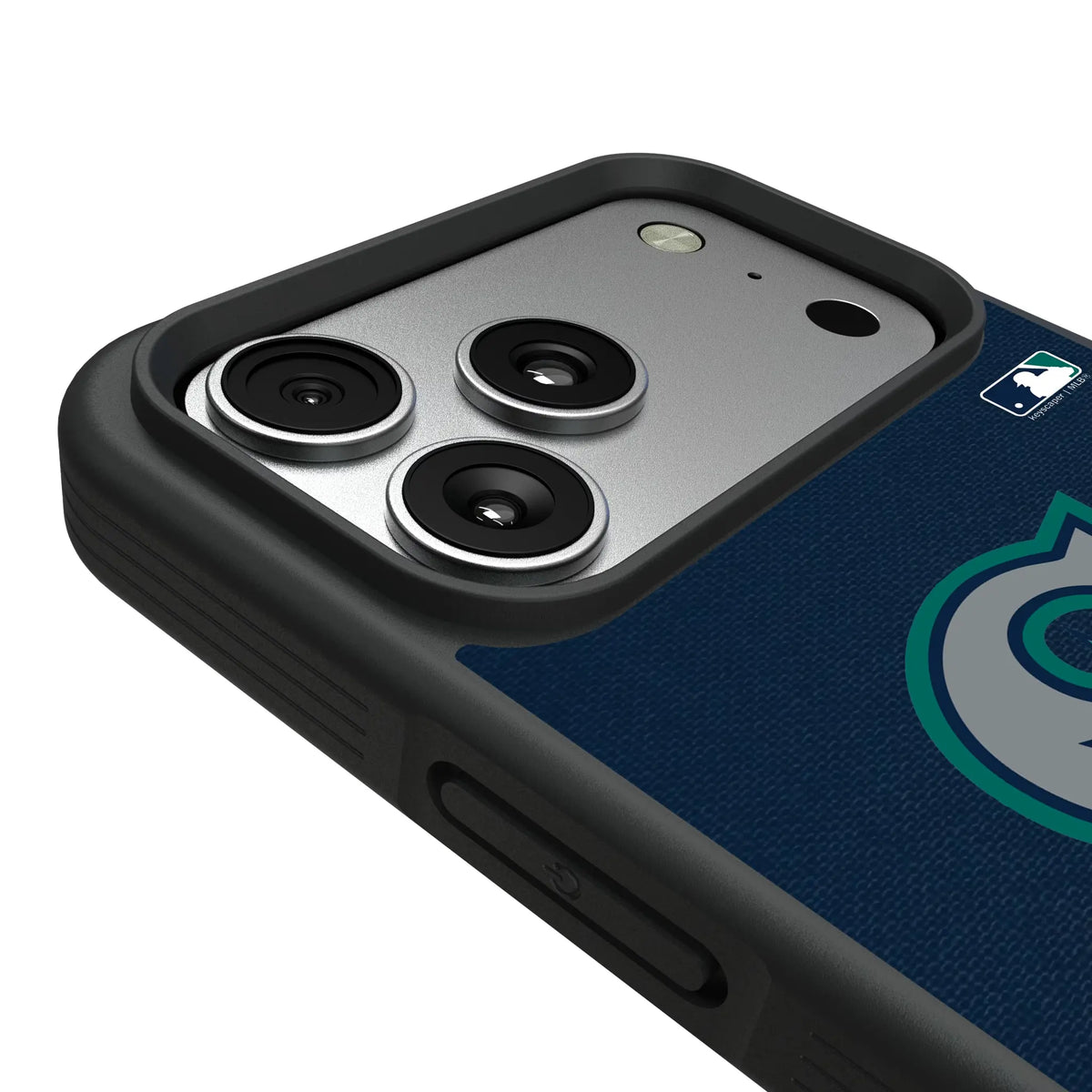 Seattle Mariners Solid iPhone Bump Phone Case for Apple iPhone - Detail#Device_iPhone 17 Pro Max