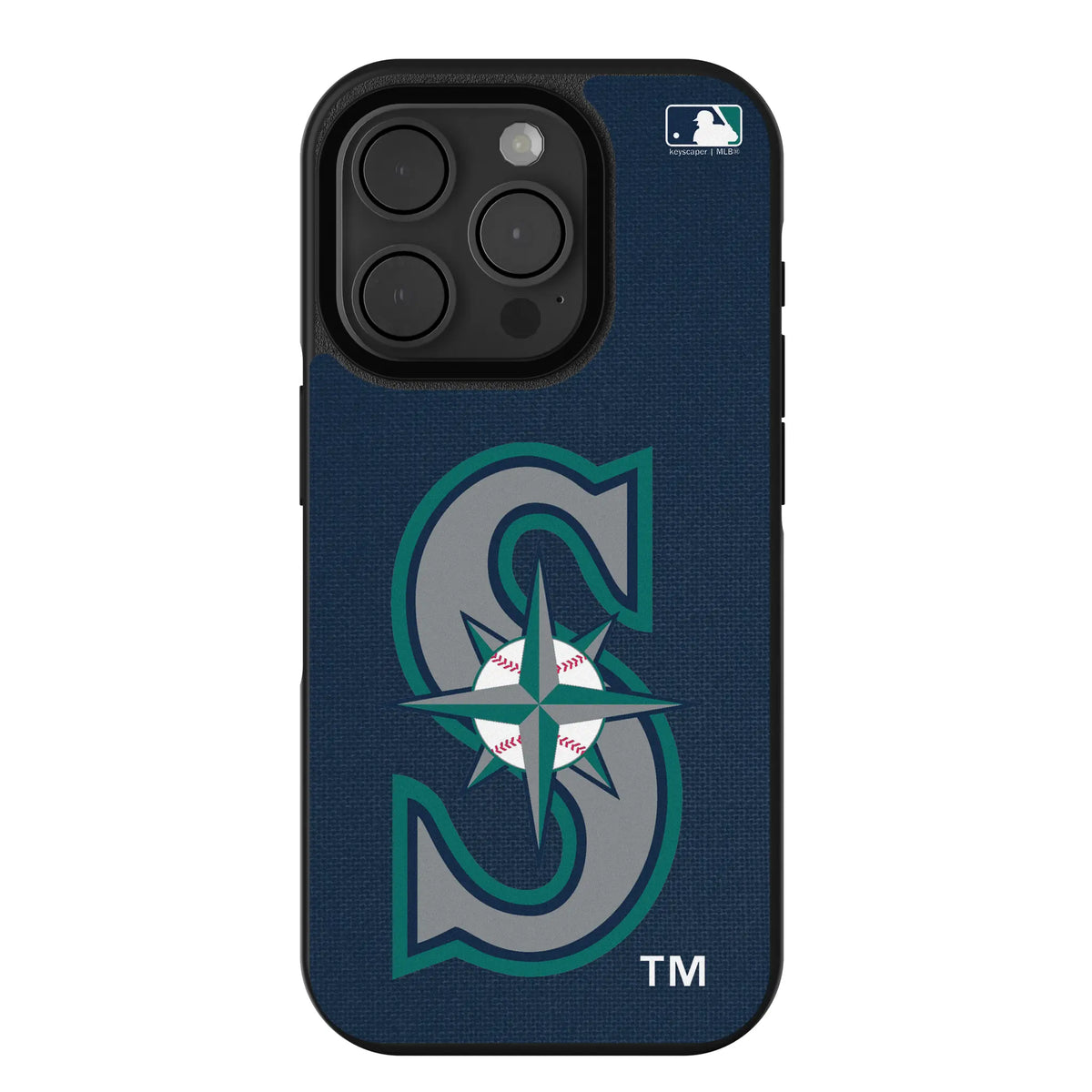 Seattle Mariners Solid iPhone Bump Phone Case for Apple iPhone