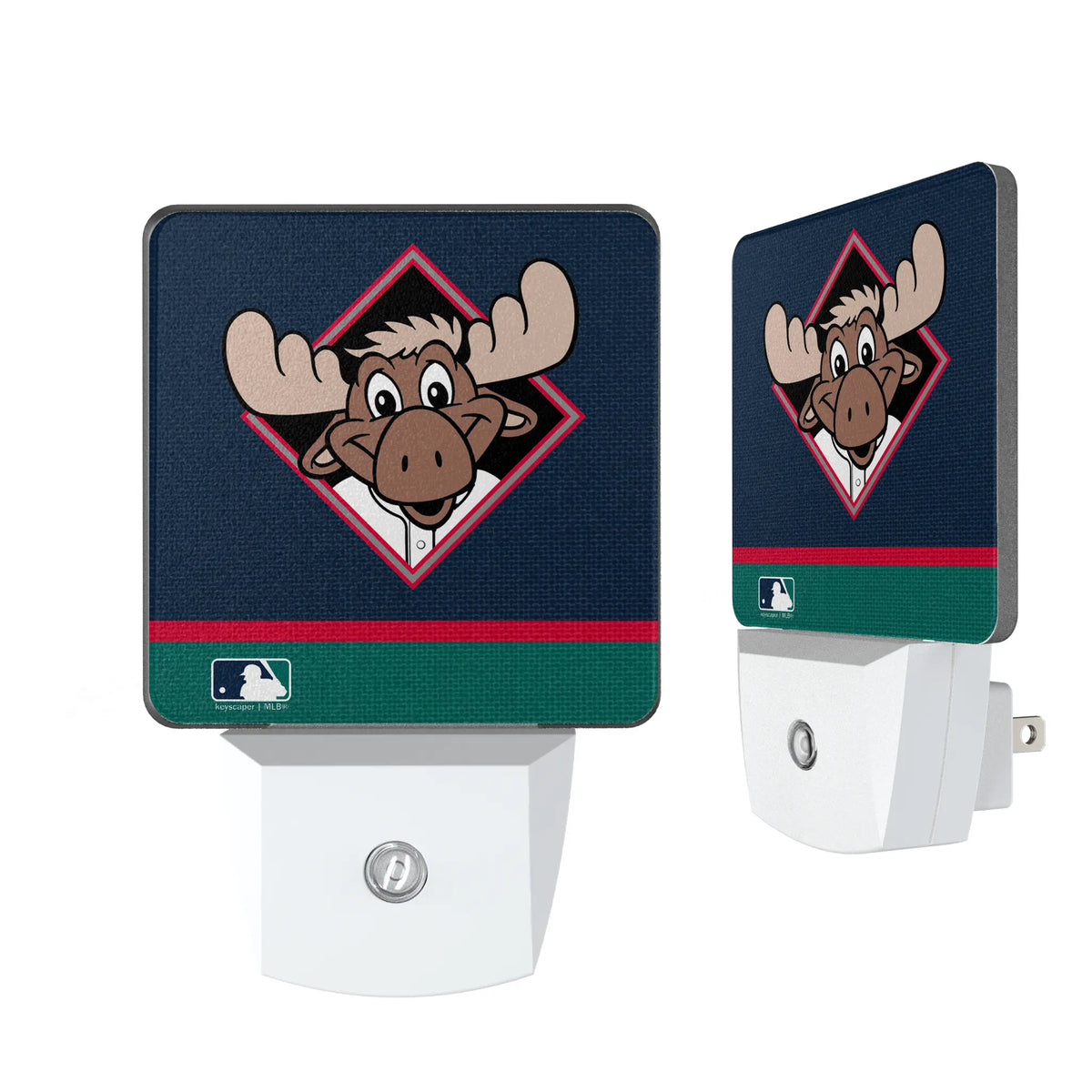 Seattle Mariners Stripe Night Light 2-Pack