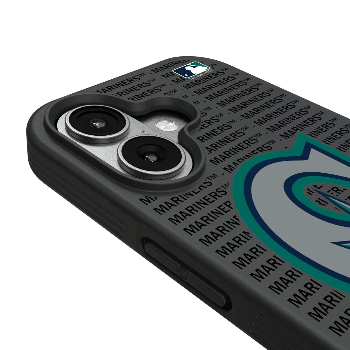 Seattle Mariners Text Backdrop iPhone Bump Phone Case for Apple iPhone - Detail#Device_iPhone 17
