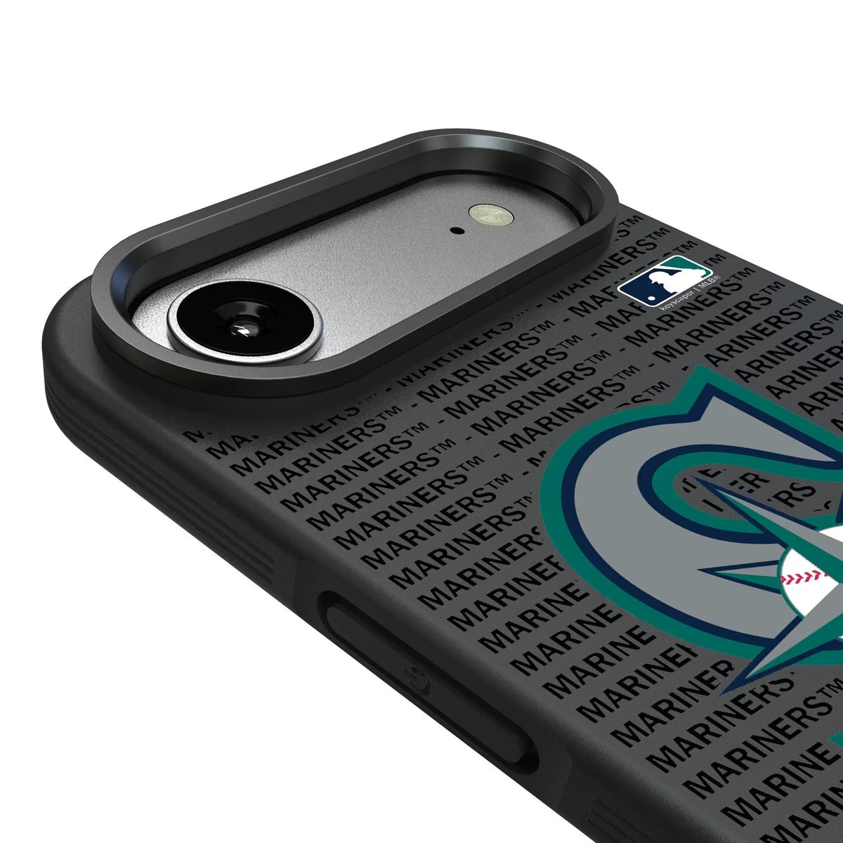Seattle Mariners Text Backdrop iPhone Bump Phone Case for Apple iPhone - Detail#Device_iPhone Air