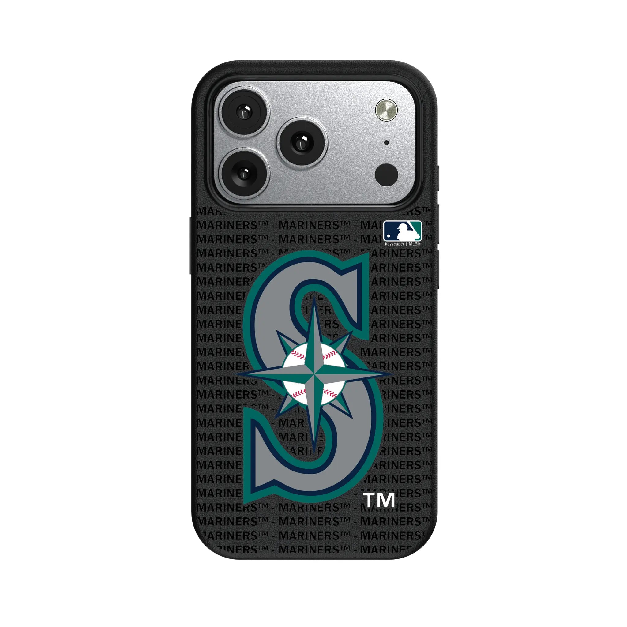 Seattle Mariners Text Backdrop iPhone MagSafe Compatible Phone Case for Apple iPhone#Device_iPhone 17 Pro