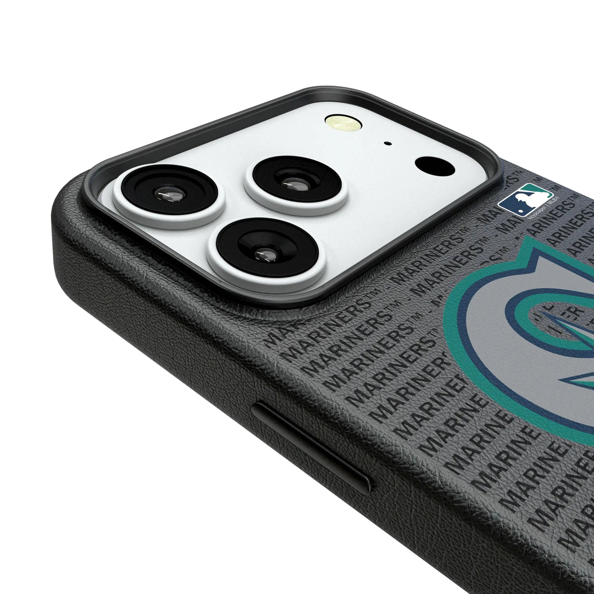 Seattle Mariners Text Backdrop iPhone MagSafe Compatible Phone Case for Apple iPhone - Detail#Device_iPhone 18 Pro