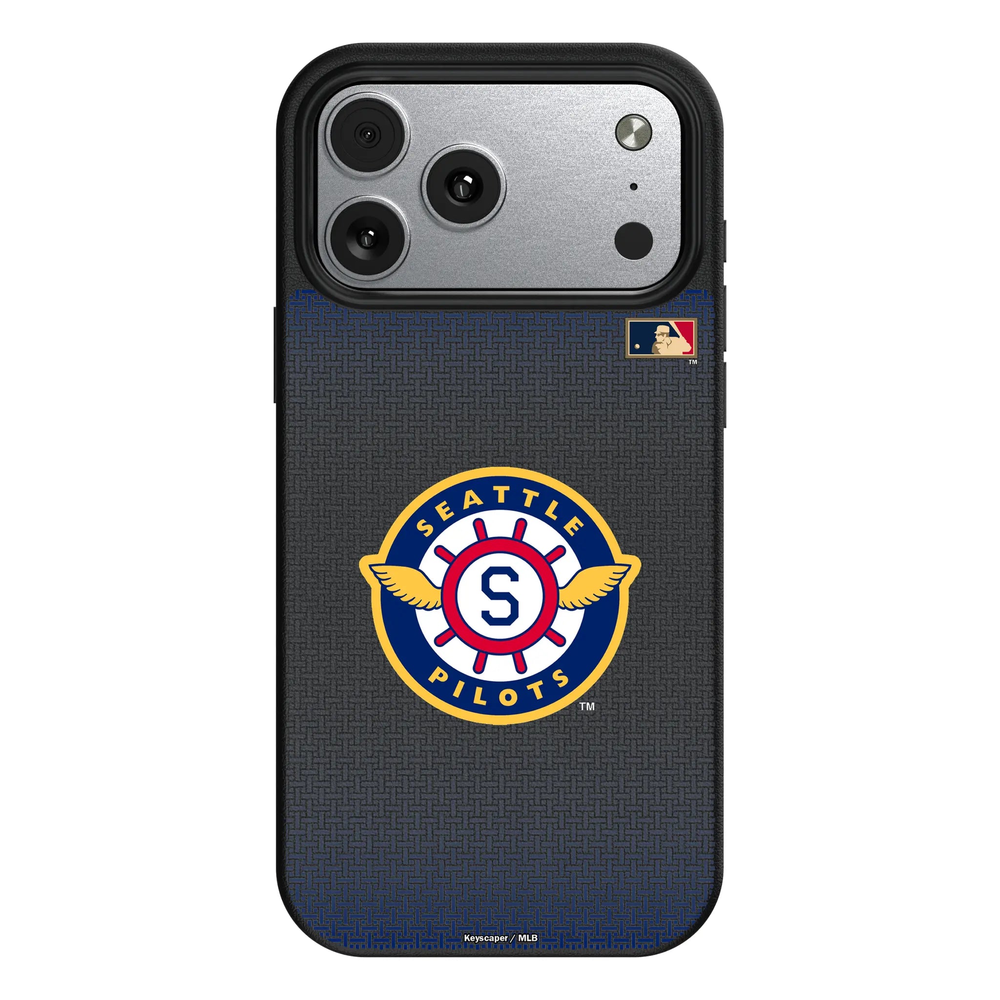 Seattle Pilots 1969 - Cooperstown Collection Linen iPhone MagSafe Compatible Phone Case for Apple iPhone#Device_iPhone 17 Pro Max