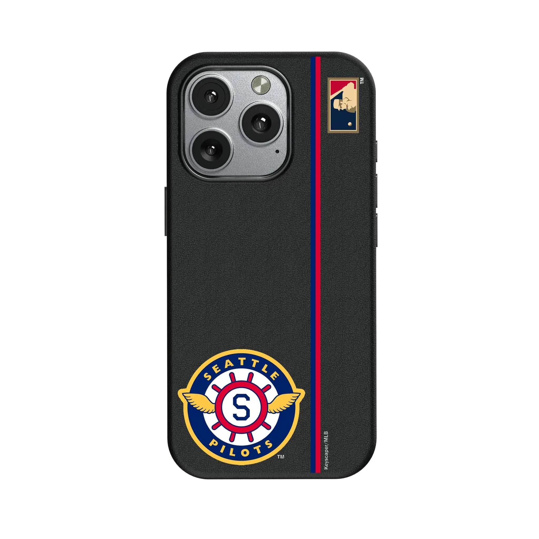 Seattle Pilots 1969 - Cooperstown Collection Sidebar iPhone MagSafe Compatible Phone Case for Apple iPhone