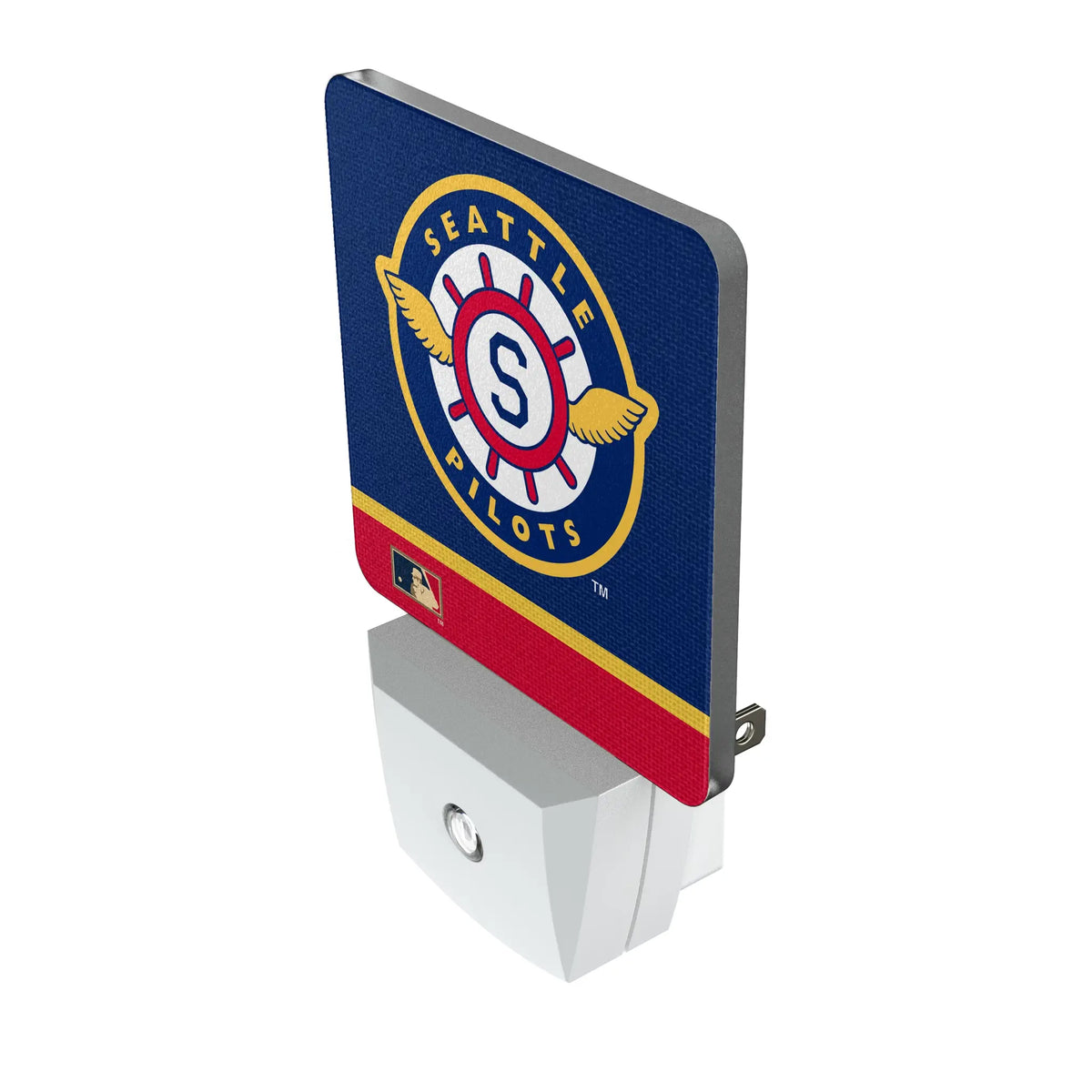 Seattle Pilots 1969 - Cooperstown Collection Stripe Night Light 2-Pack - Isometric View