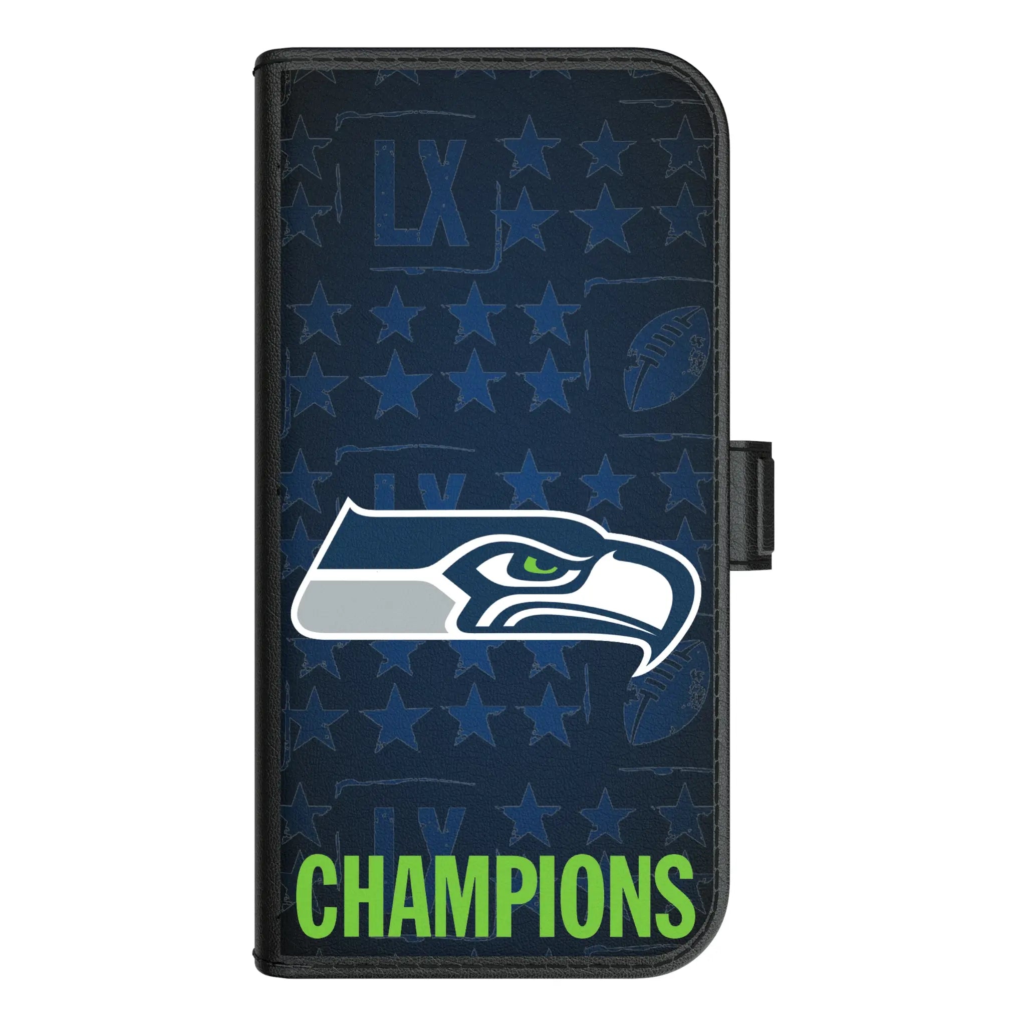 Seattle Seahawks 2026 Super Bowl iPhone Folio Phone Case for Apple iPhone#Device_iPhone 17 Pro