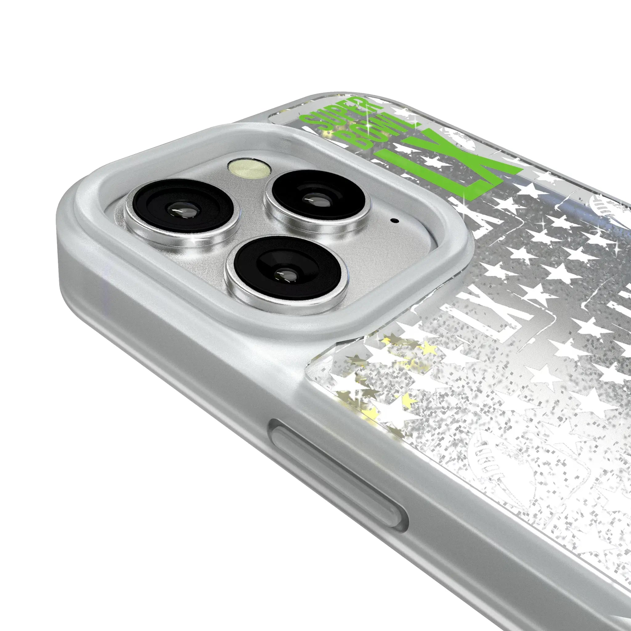 Seattle Seahawks 2026 Super Bowl iPhone Glitter Phone Case for Apple iPhone - Detail#Device_iPhone 16 Pro