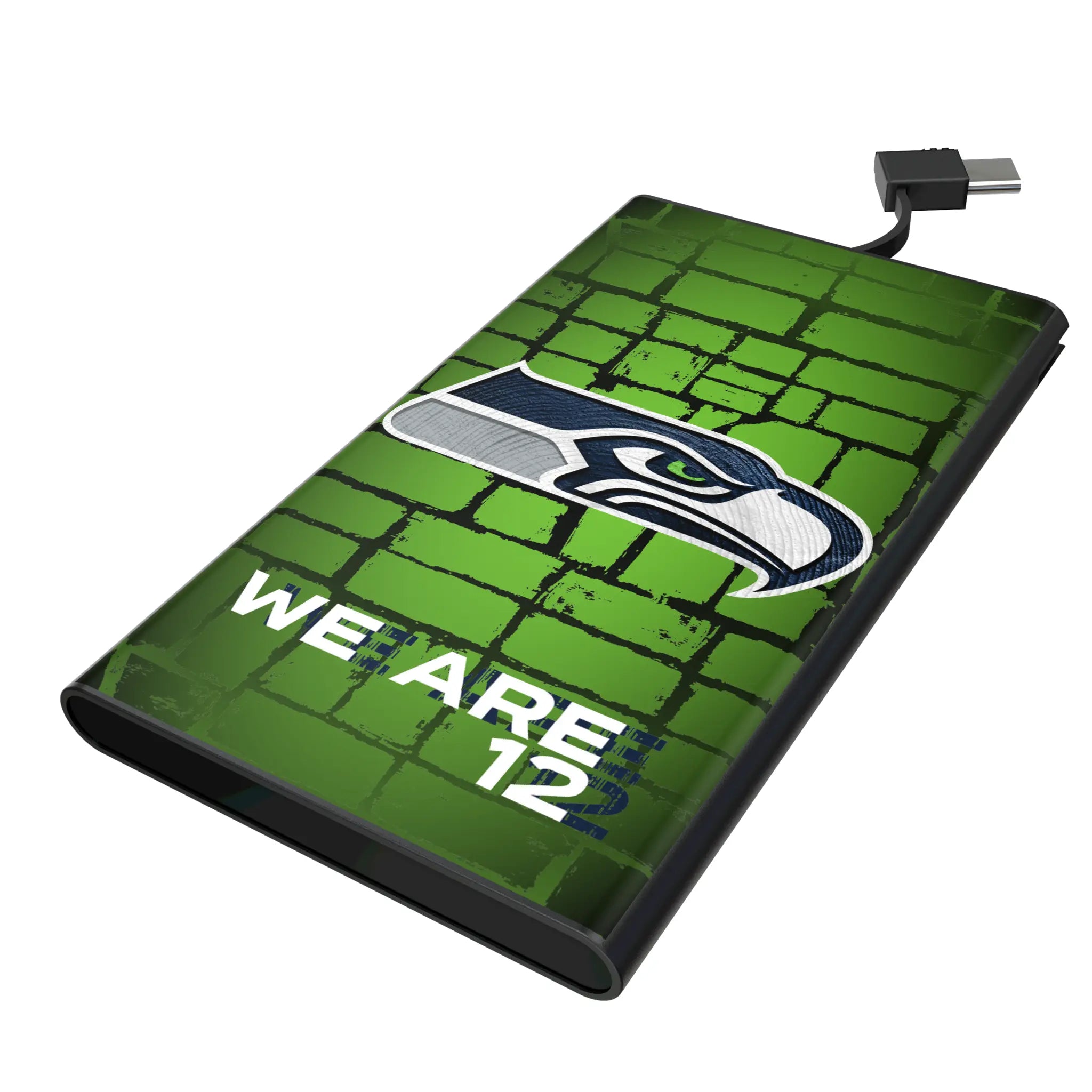 Seattle Seahawks Brick 5000mAh Flat Power Bank