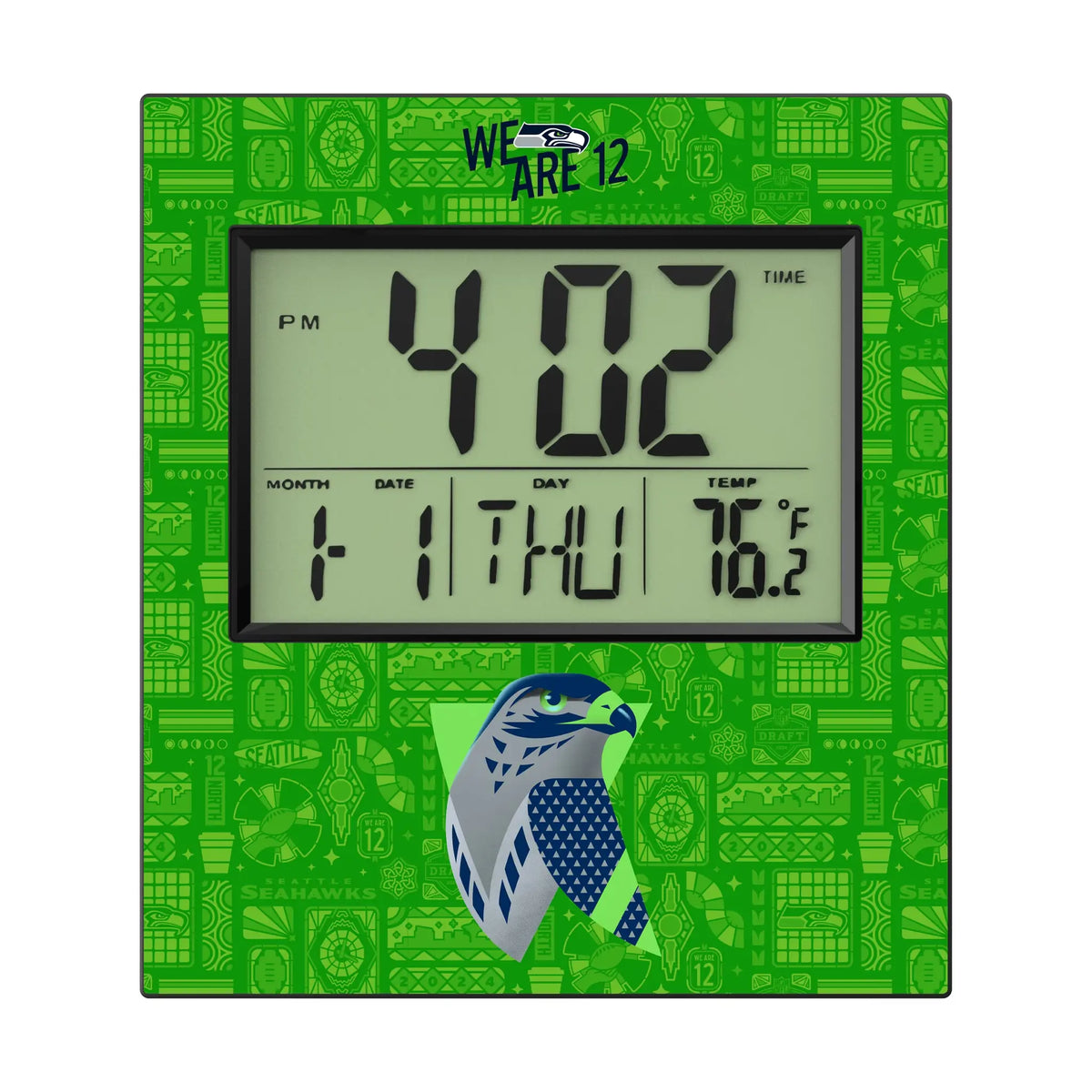 Seattle Seahawks Deco Wall Clock