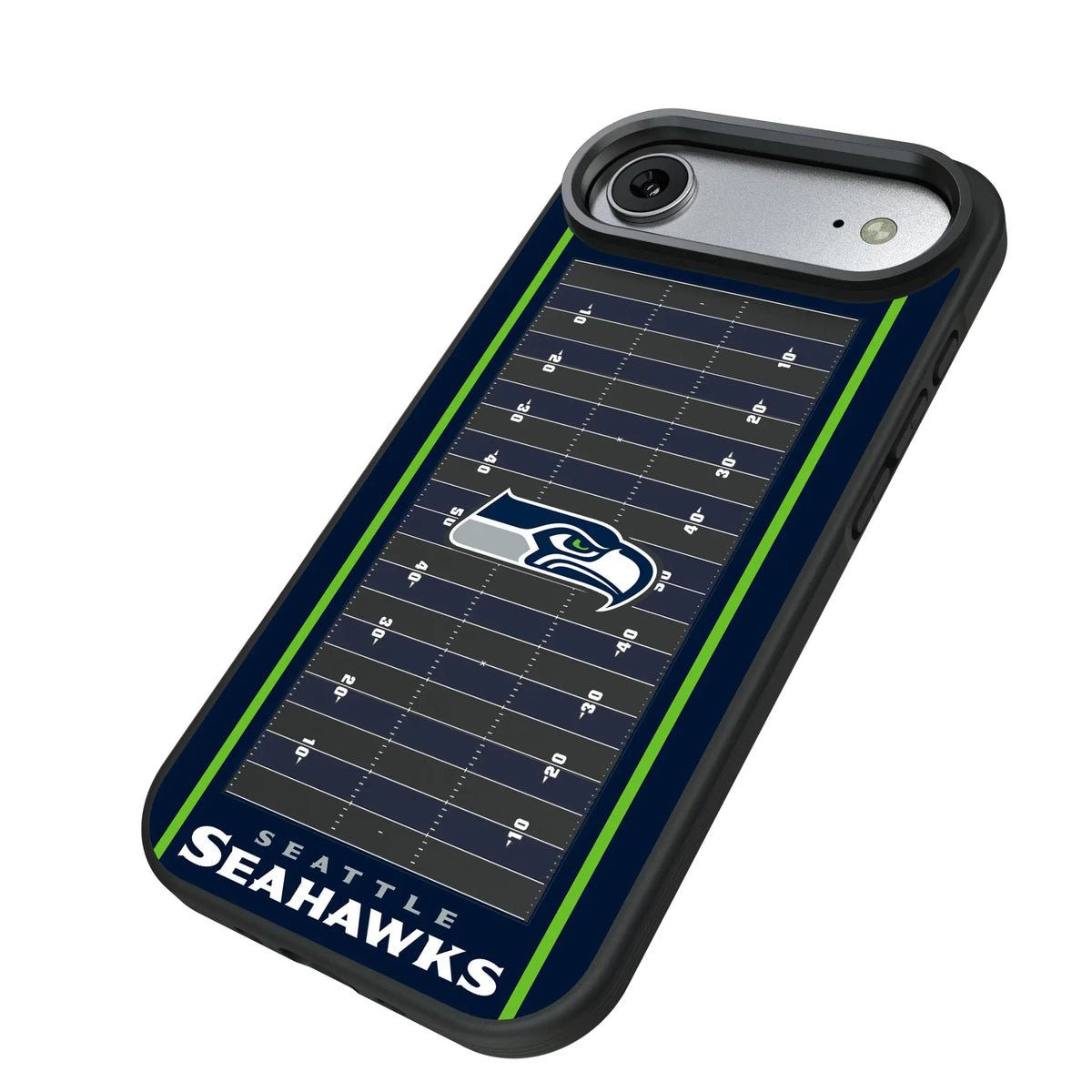 Seattle Seahawks Field iPhone Bump Phone Case for Apple iPhone - Isometric View#Device_iPhone Air