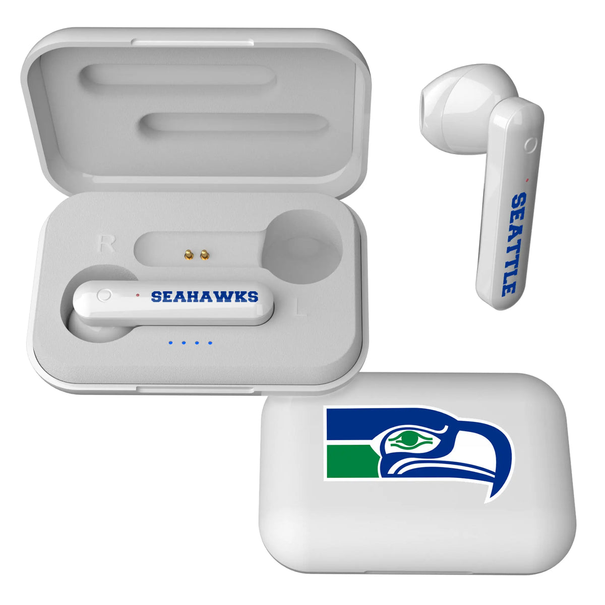 Seattle Seahawks Historic Collection Insignia Wireless TWS Earbuds