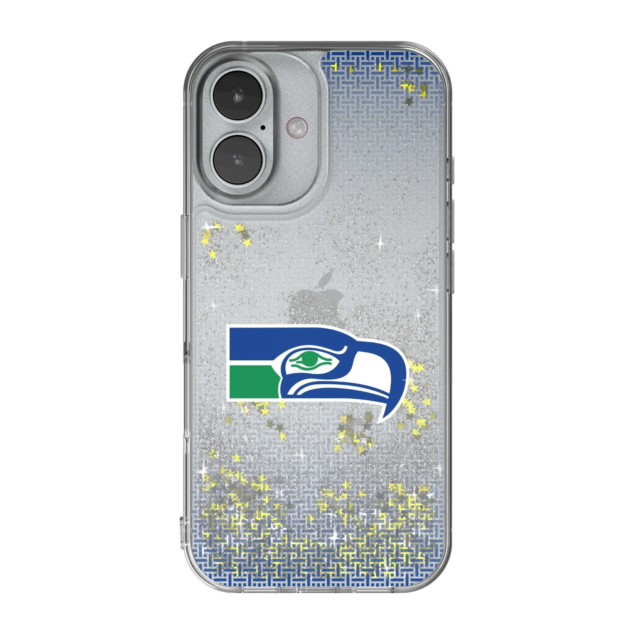 Seattle Seahawks Historic Collection Linen iPhone Glitter Phone Case for Apple iPhone