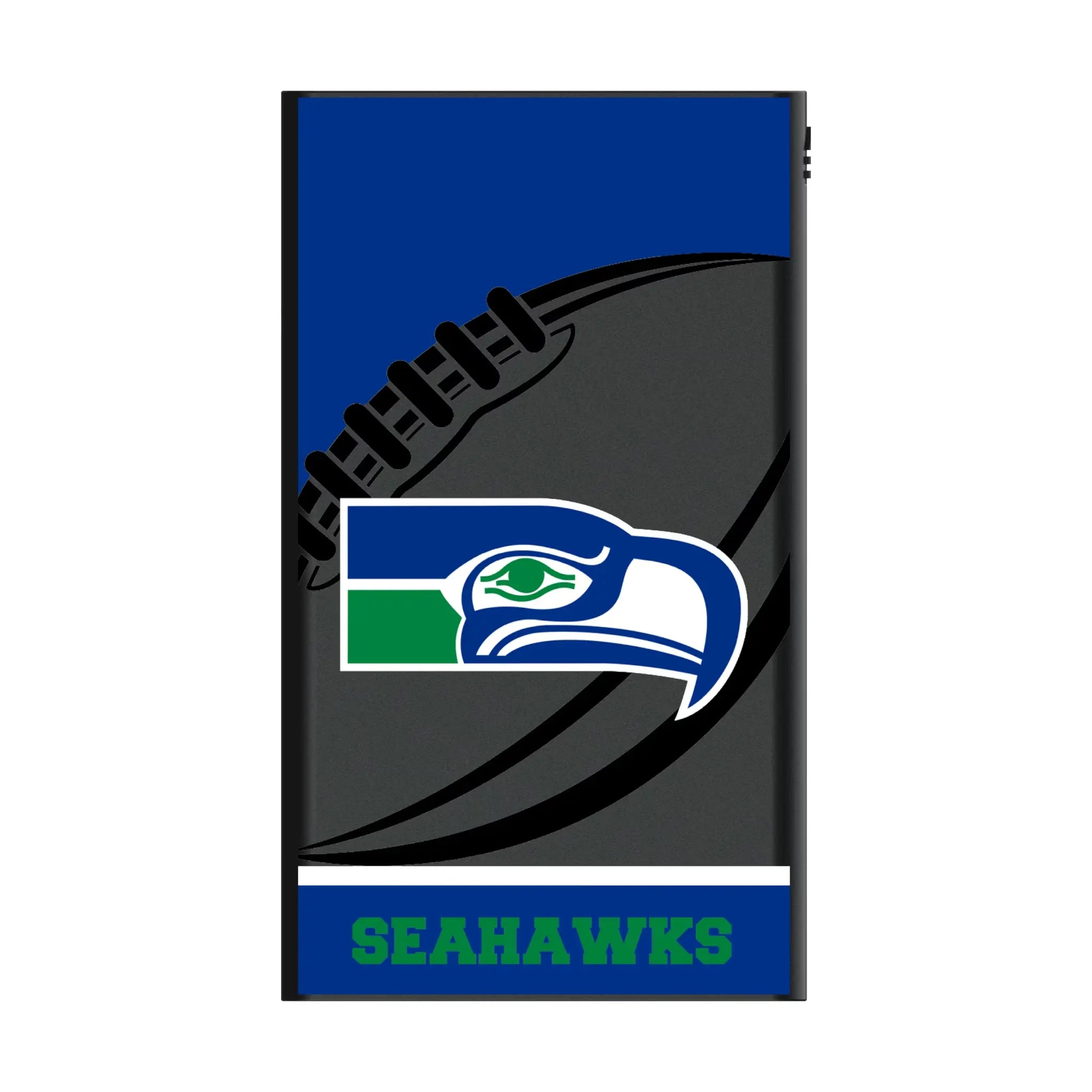 Seattle Seahawks Historic Collection Passtime 5000mAh Flat Power Bank